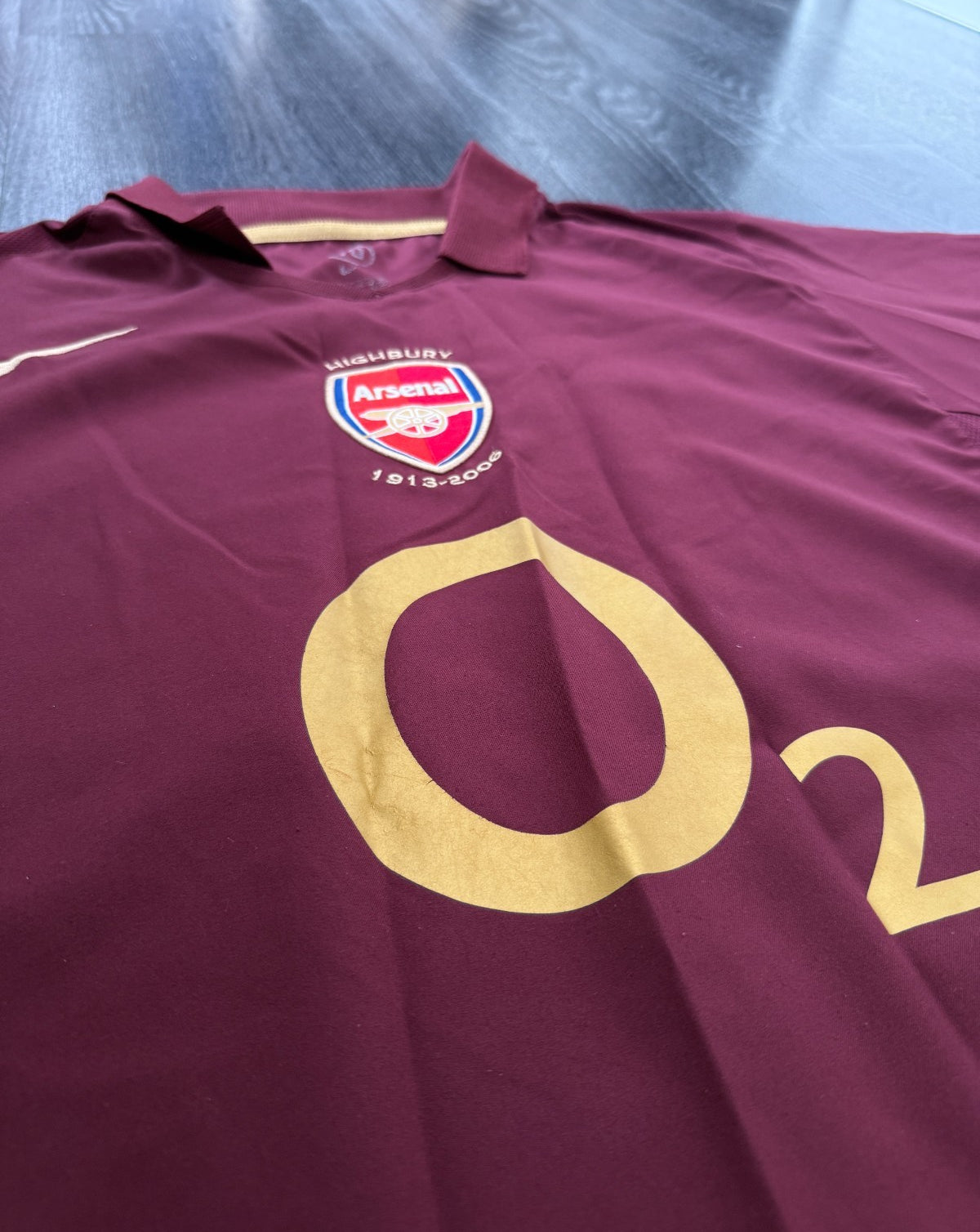 Original Authentic Nike Arsenal 2005/2006 Highbury Home Shirt Mens Medium3