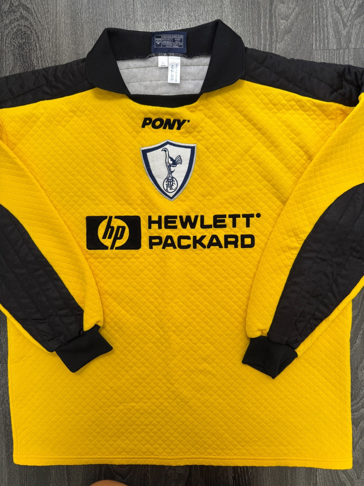 PONY Tottenham Hotspur Spurs 1995/1996 Goalkeeper Shirt Mens Large0