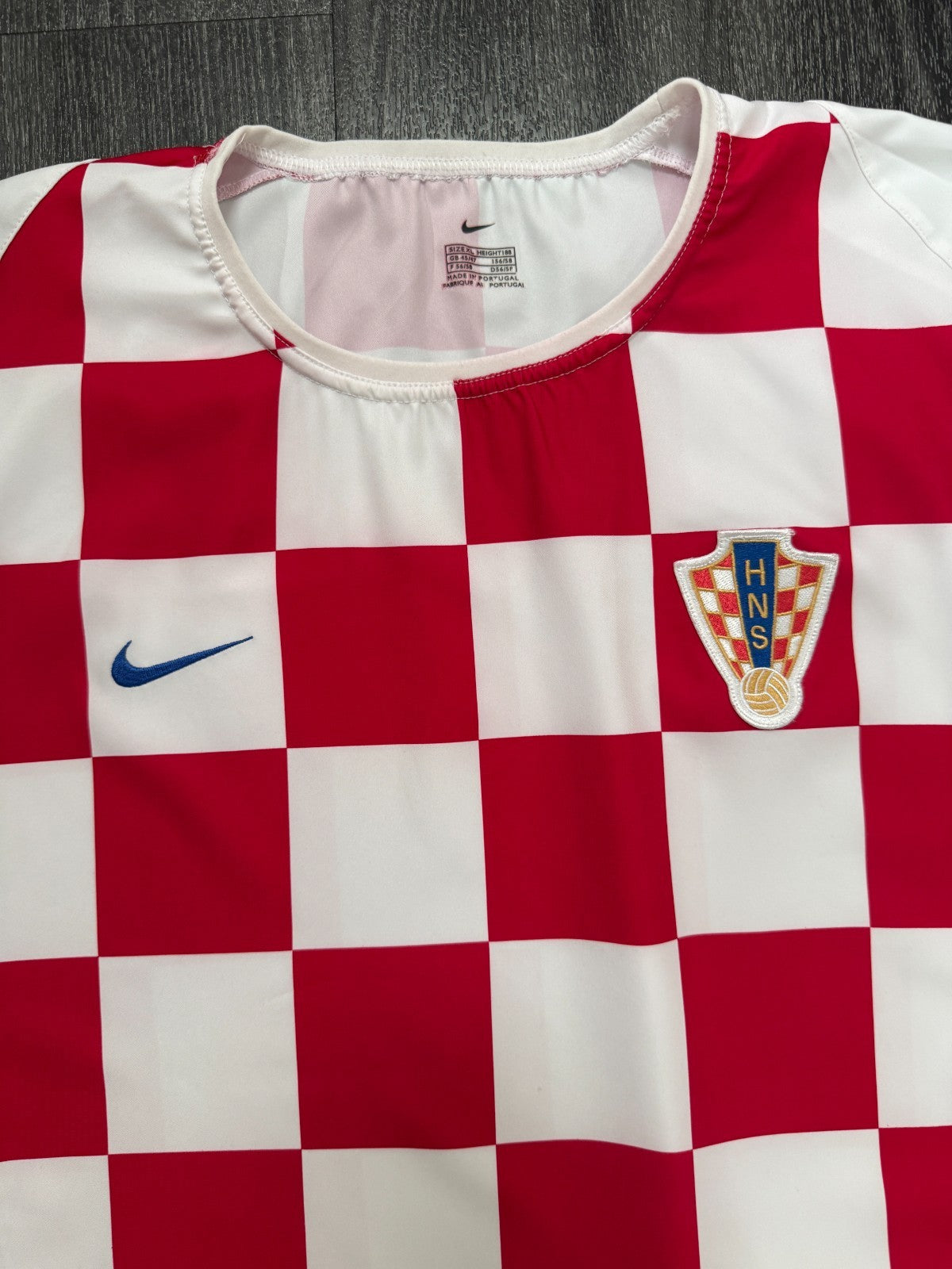 Original Nike Croatia 2002 Home Shirt Mens Extra Large XL1