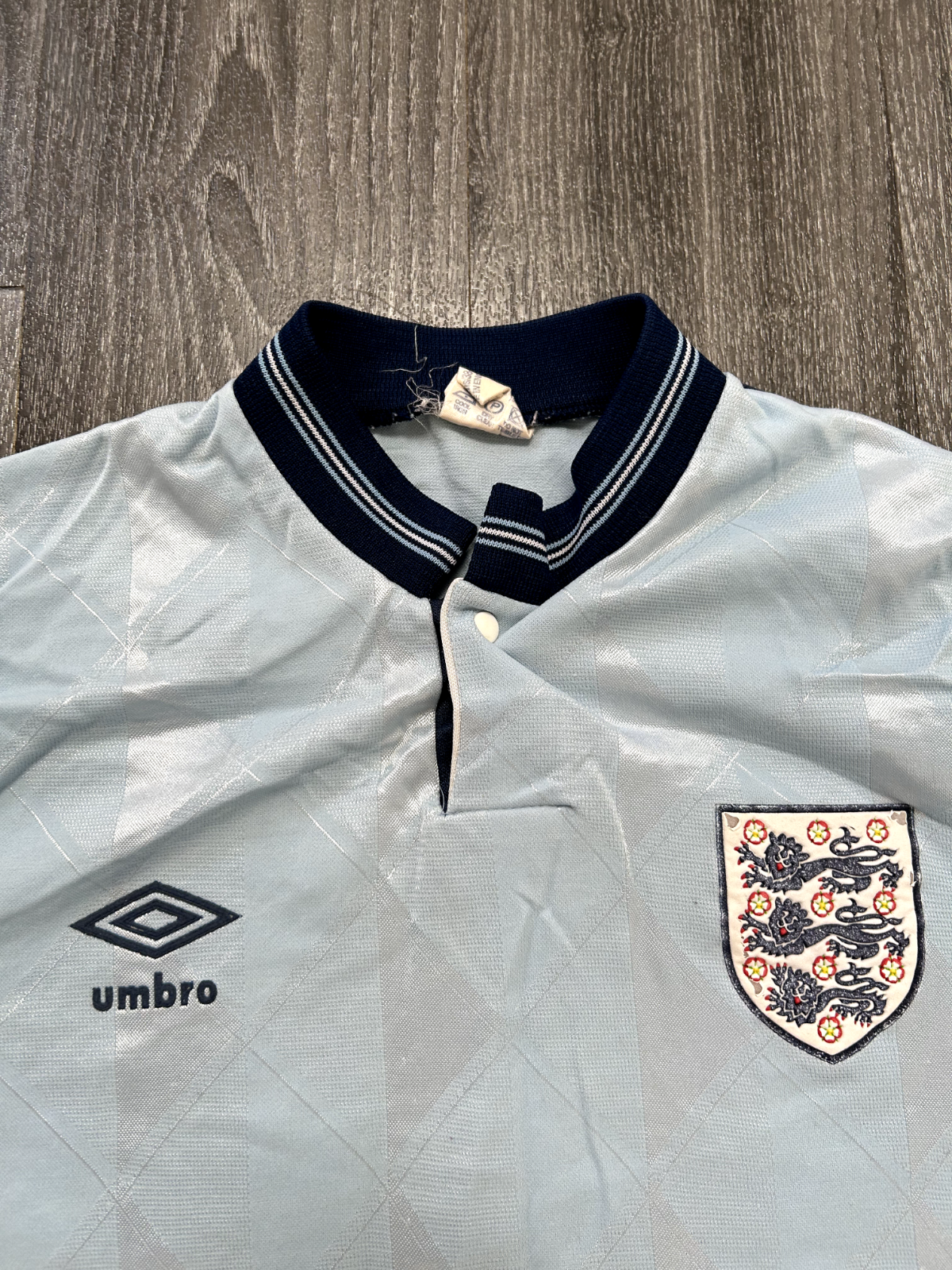 Original Authentic Umbro England 1988 Third Shirt Medium Mens1