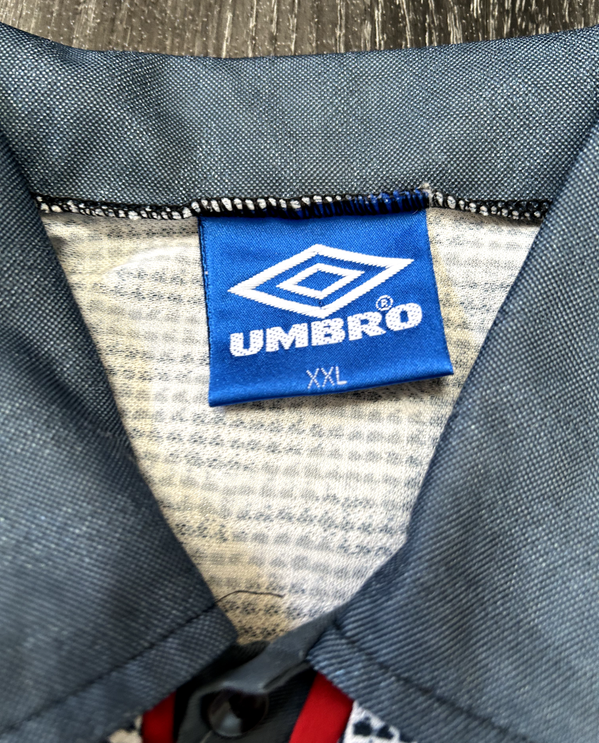 Original Authentic Umbro Manchester United 1995/1996 Away Shirt 2XL Mens2