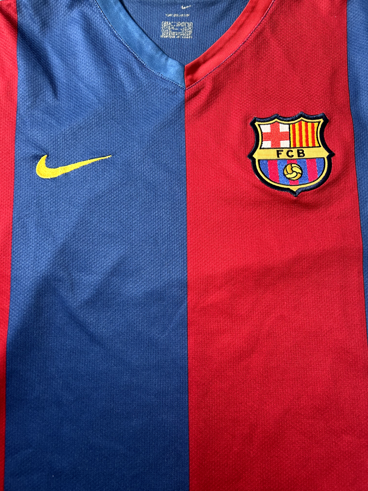 Original Authentic Nike Barcelona 2006/2007 Home Shirt Mens Medium1