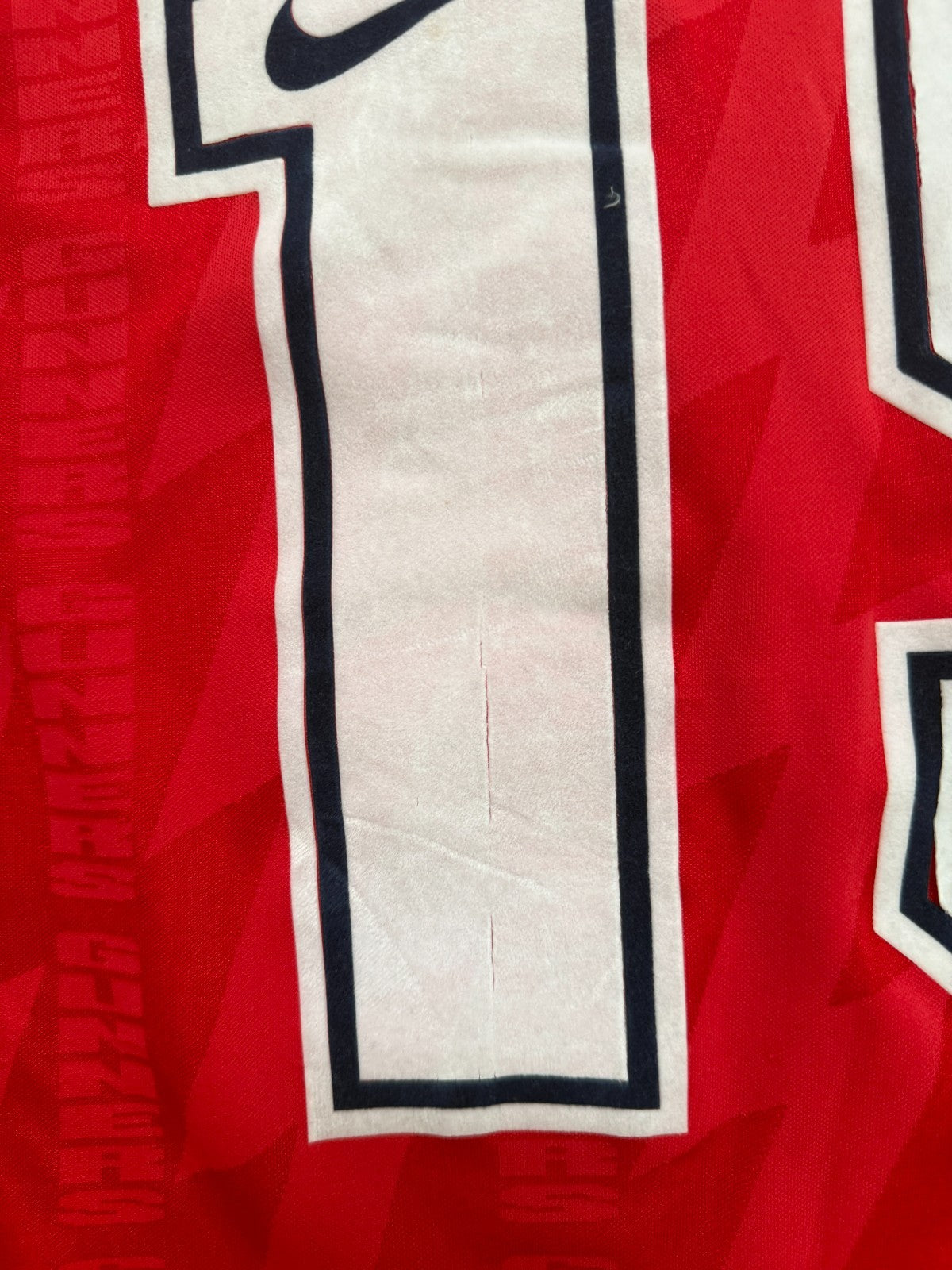 Original Nike Arsenal 1994/1995 Home Shirt SHWARZ 15 Mens Small8