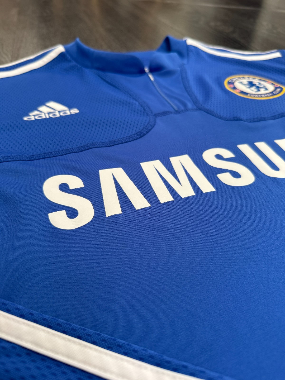 Original Adidas Chelsea 2009/2010 Long Sleeve Home Shirt Mens Medium2