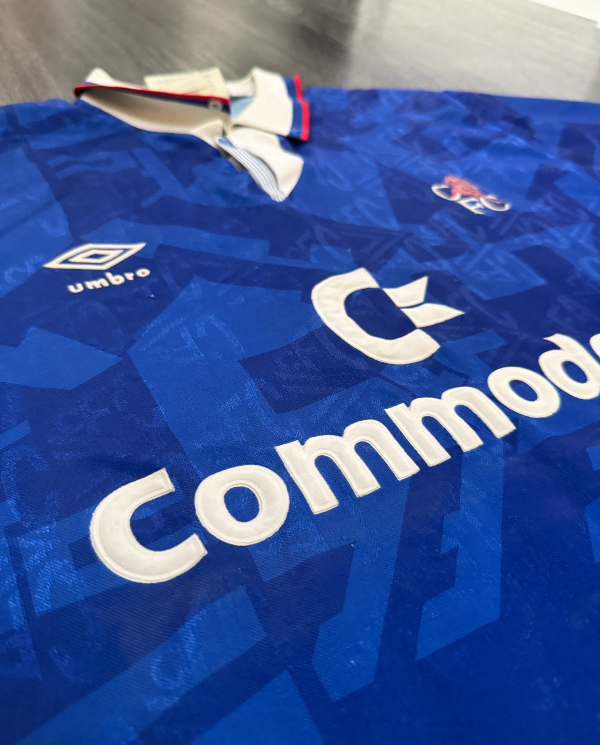 Original Authentic Umbro Chelsea 1991/1992 Home Shirt Mens LArge5