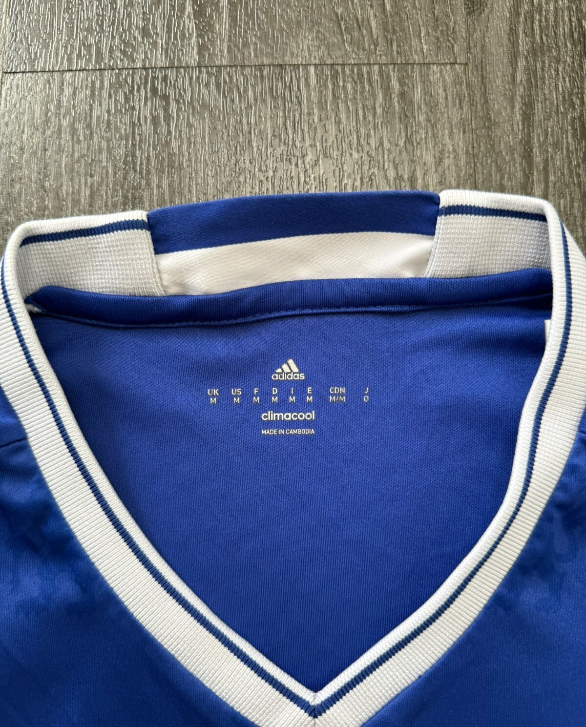 Original Authentic Adidas Chelsea 2016/2017 Home Shirt Mens Medium2