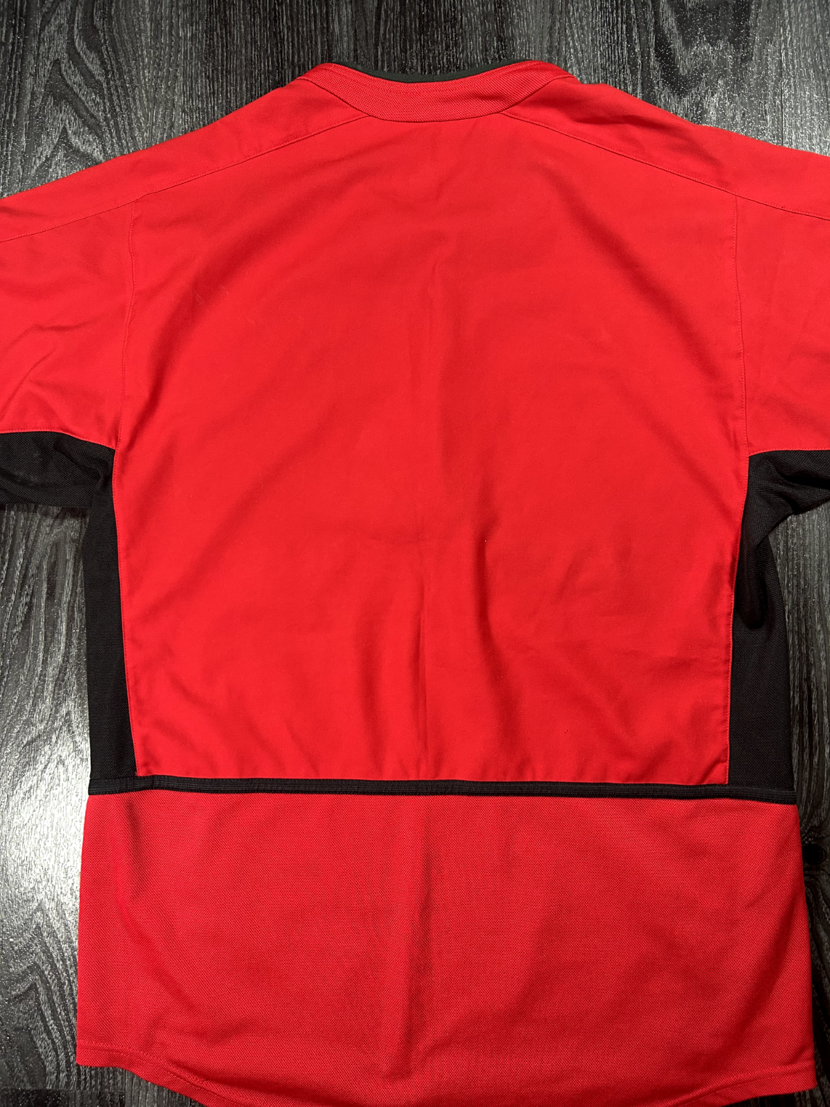 Original Authentic Nike Manchester United 2002/2003 Home Shirt Mens Small14