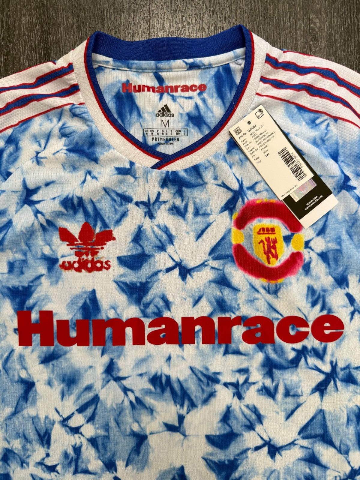 BNWT Adidas Manchester United 2020/2021 Humanrace Shirt Mens Medium4