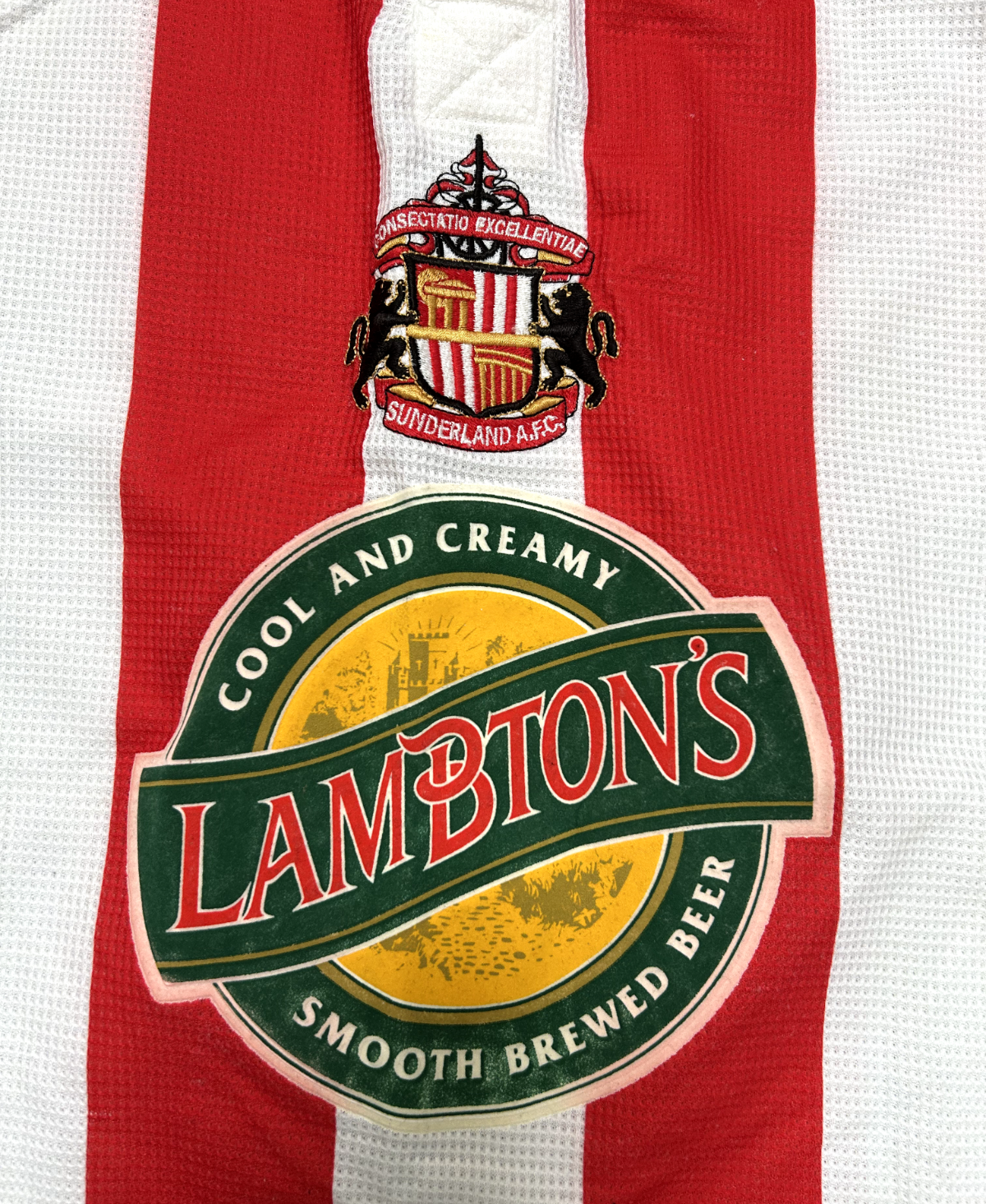 Original Authentic Asics Sunderland AFC 1997/1998 Home Shirt Mens Small1