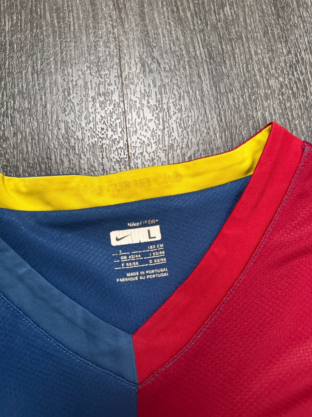 Original Nike Barcelona 2006/2007 Home Shirt Mens Large L2