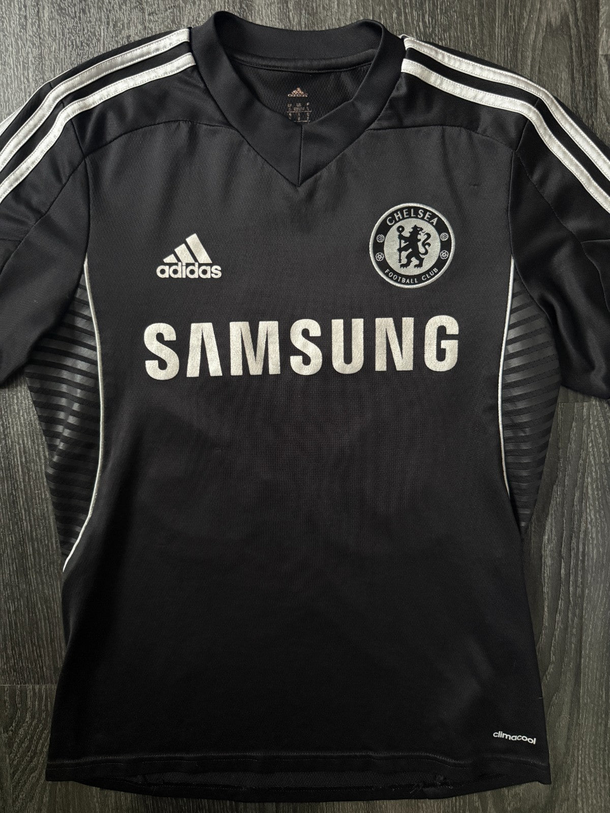 Original Adidas Chelsea 2013/2014 Third Shirt ZOLA 25 Mens Small S3