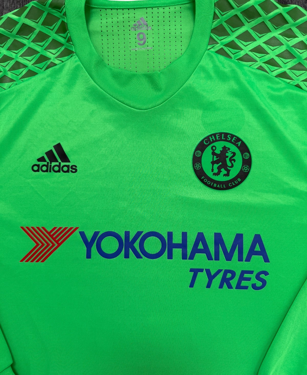 ELITE PLAYER ISSUE Original Adidas Chelsea 2016/2017 Goalkeeper Shirt Mens M1