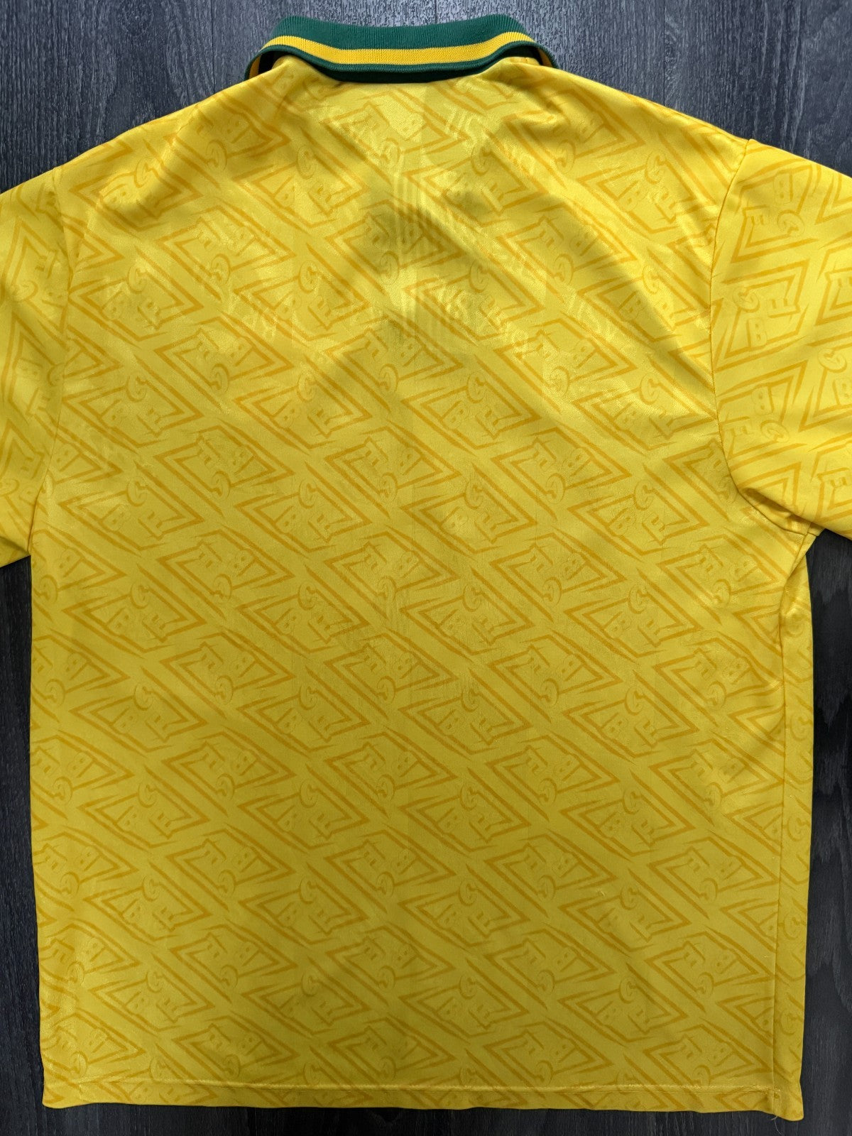 Original Umbro Brazil Brasil 1992 Home Shirt Mens Large L7