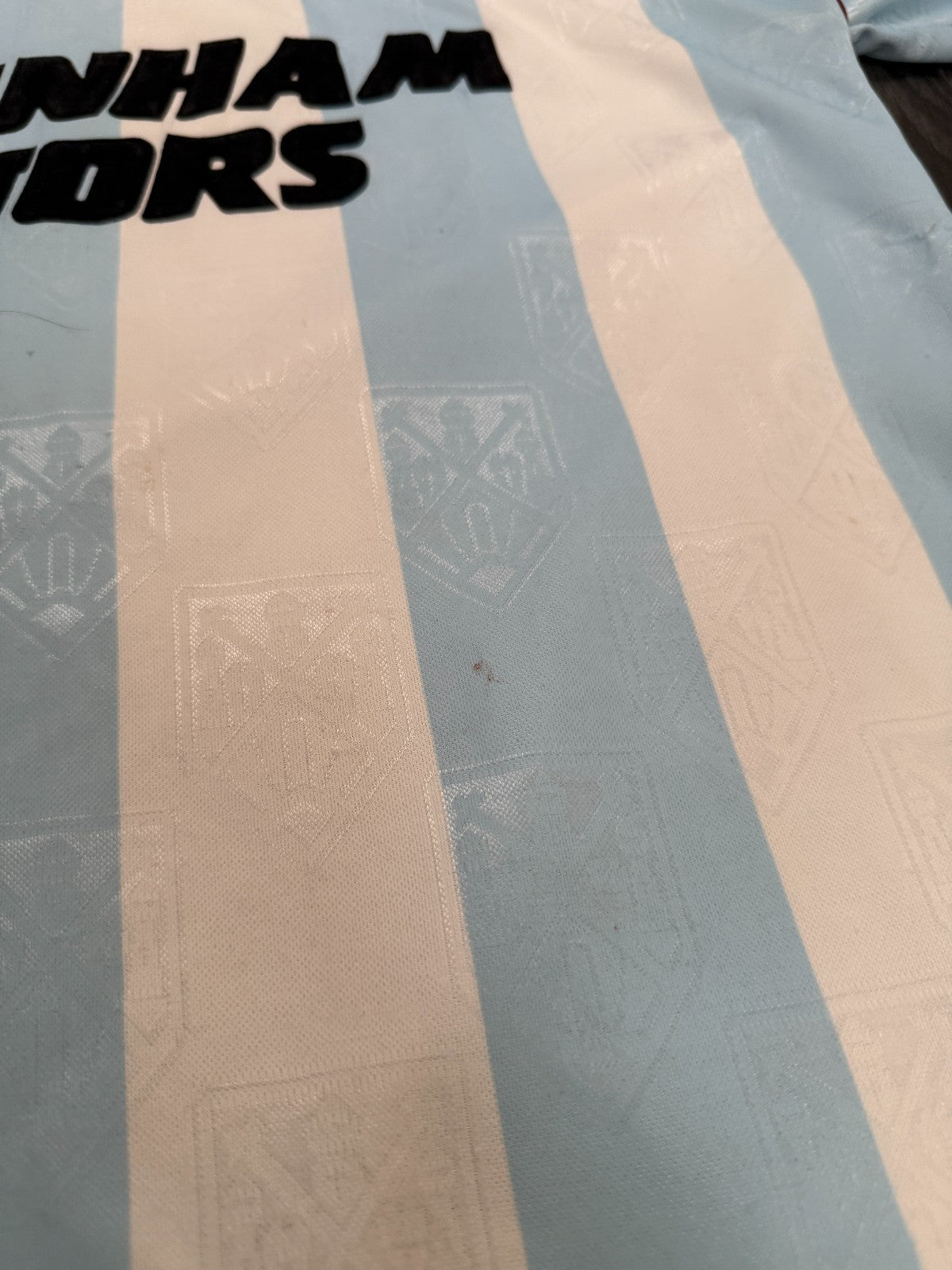 Original Bukta West Ham United 1992/1993 Away Shirt Mens Medium M3