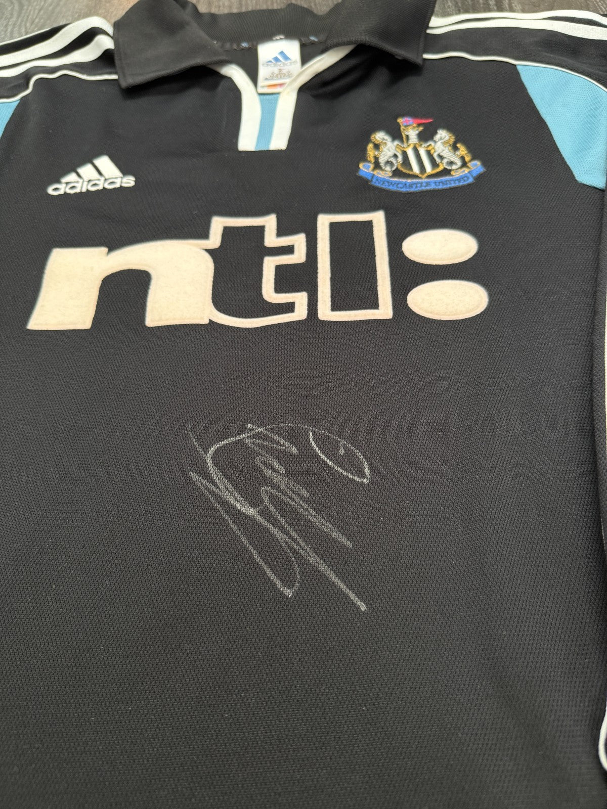 Original Adidas Newcastle United 2000/2001 Away Shirt Mens Extra Large3