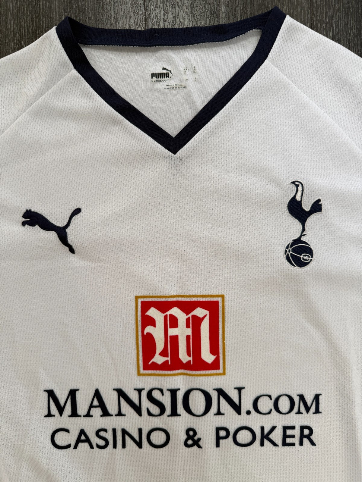Original PUMA Tottenham Hotspur Spurs 2008/2009 Home Shirt Mens Large1