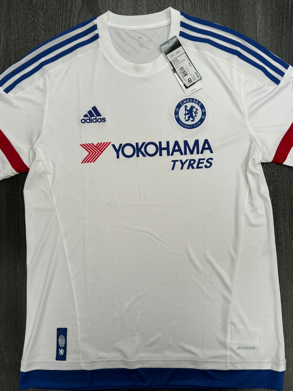 BRAND NEW Original Adidas Chelsea 2015/2016 Away Shirt mens Large0