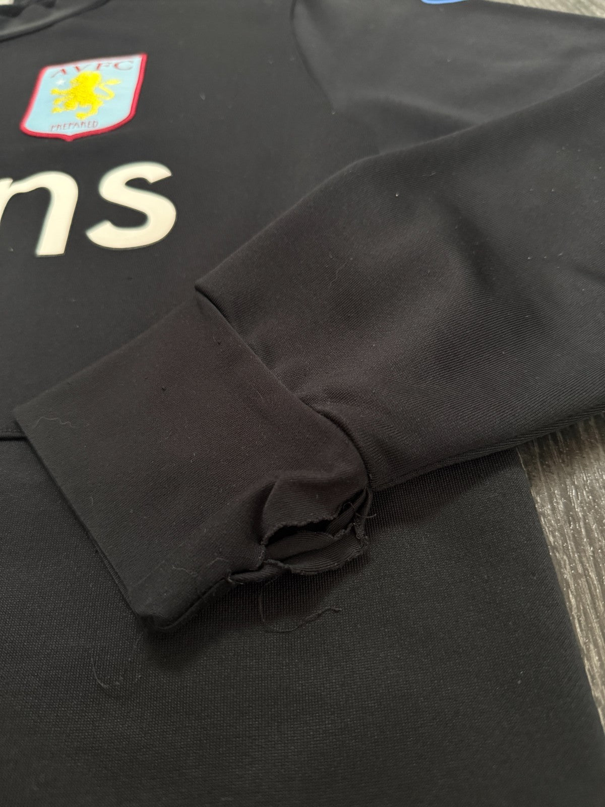 Original Nike Aston Villa 2008/2009 Training Jumper Mens Medium5