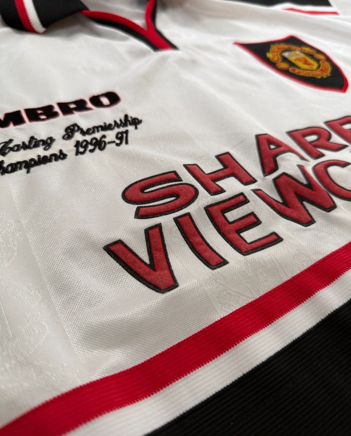 Original Umbro Manchester United 1997/1998 Away Shirt PREMIERSHIP CHAMPIONS XL4