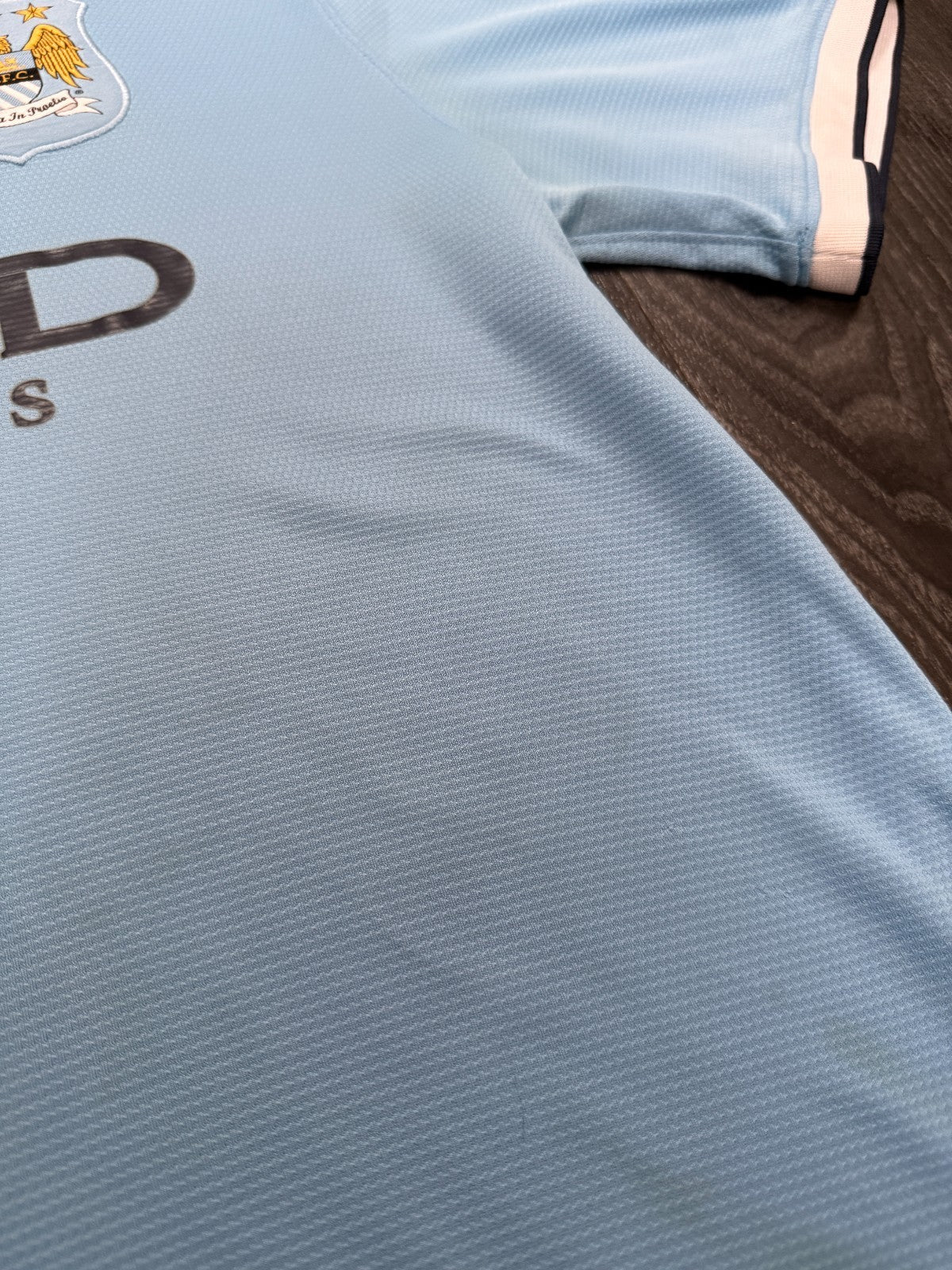 Original Nike Manchester City 2013/2014 Home Shirt Mens Extra Large7