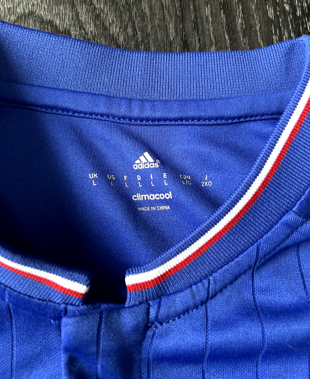 Original Authentic Adidas Chelsea 2015/2016 Home Shirt Large Mens7