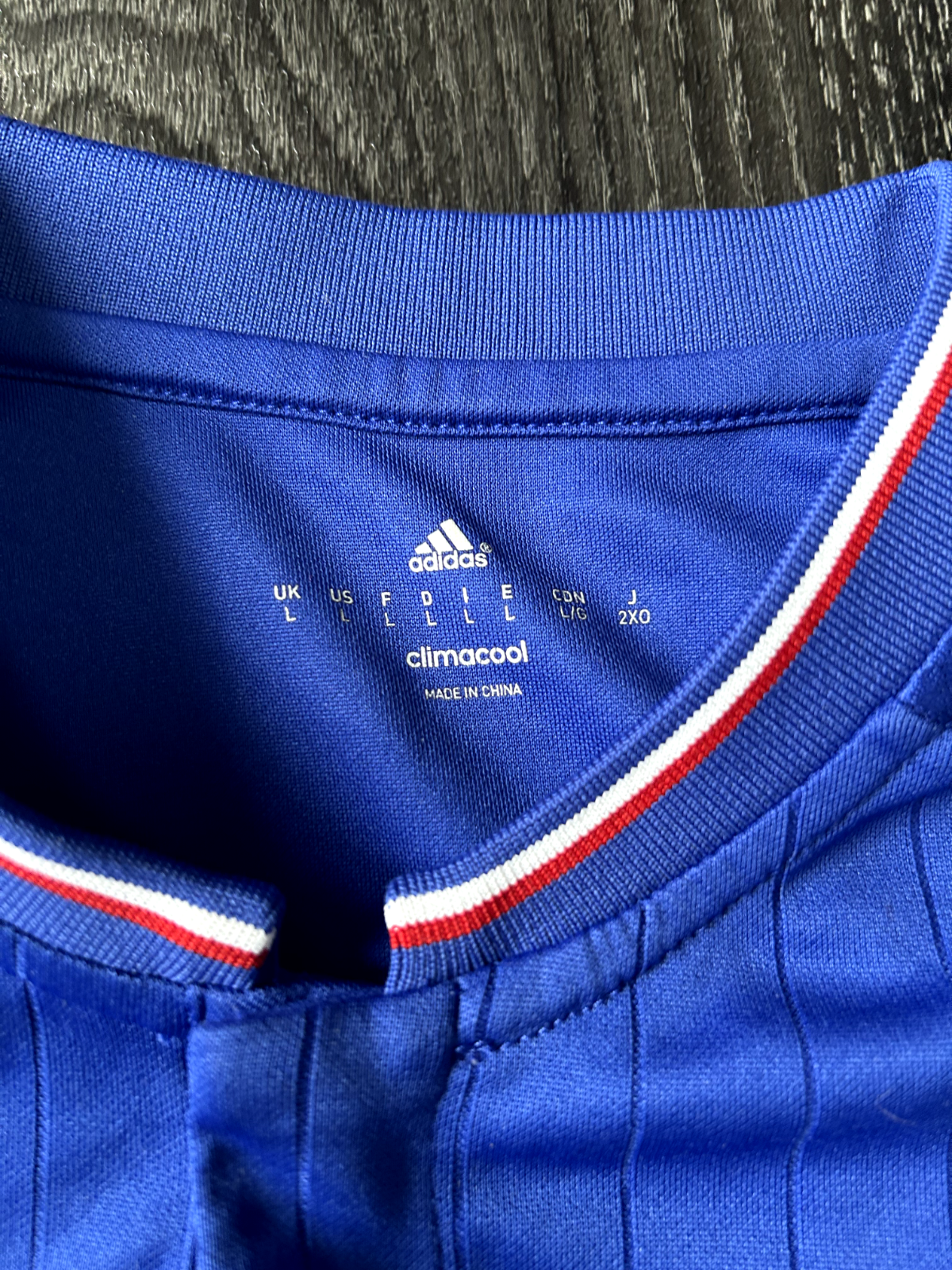 Original Authentic Adidas Chelsea 2015/2016 Home Shirt Large Mens7