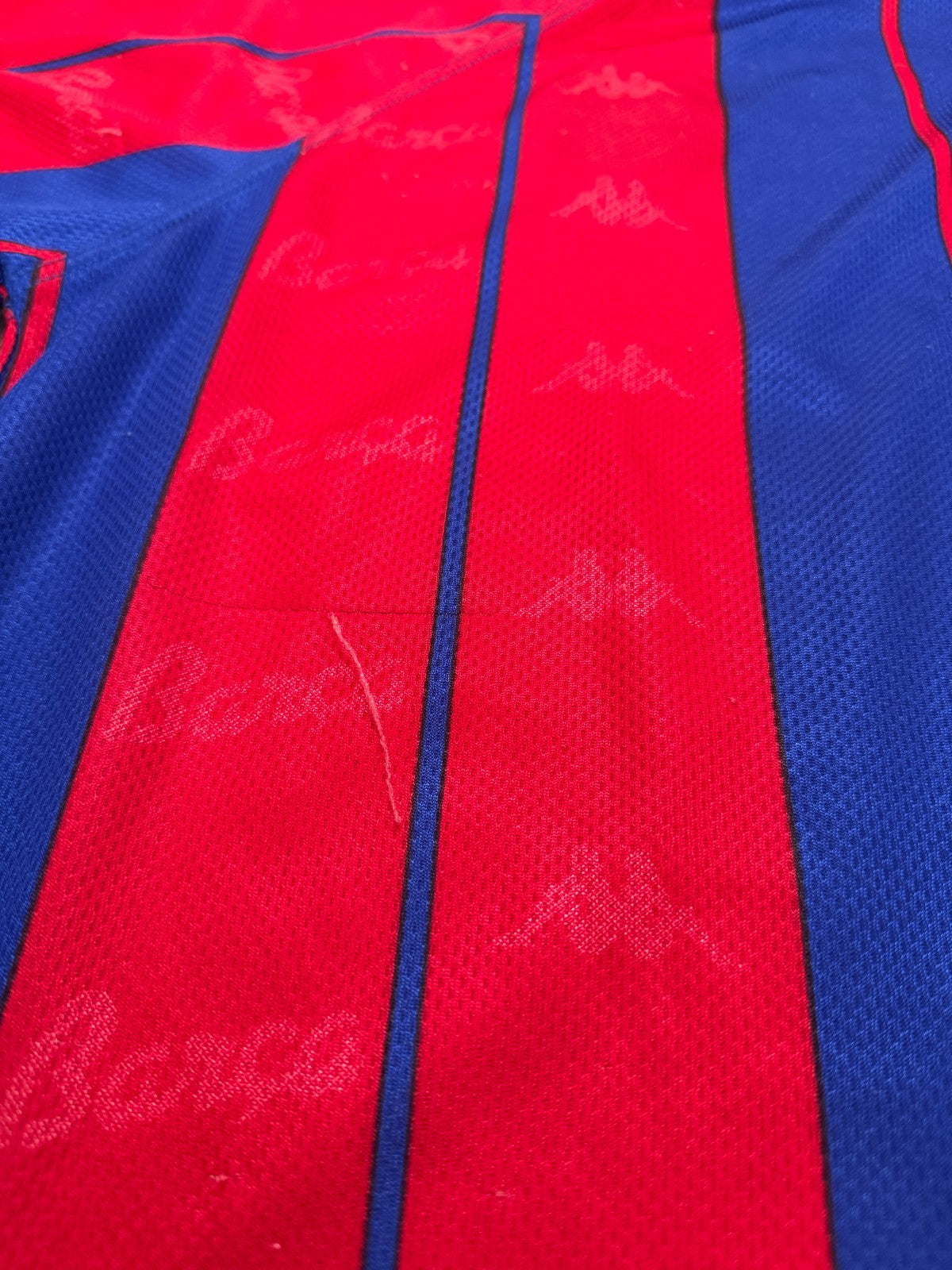 Original Kappa Barcelona 1997/1998 Home Shirt Mens Medium M10