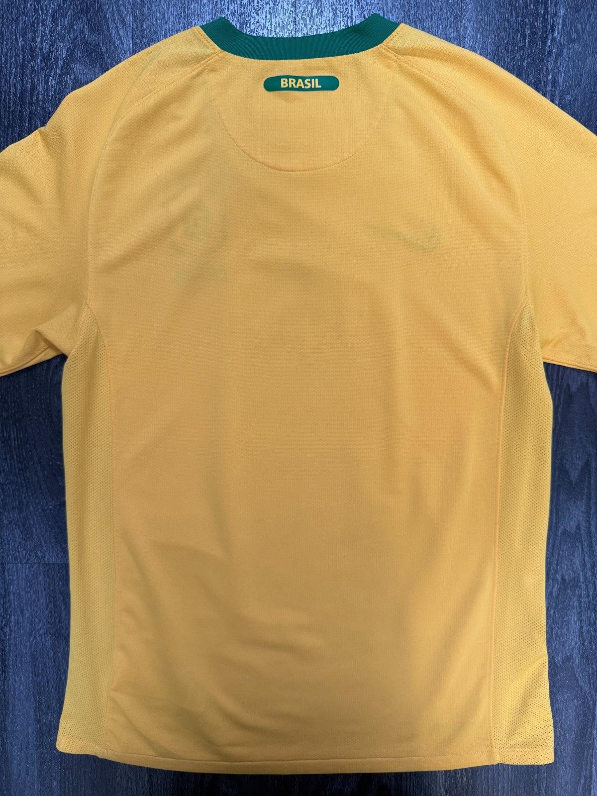 Original Nike Brazil Brasil 2010 Home Shirt Mens Small S6