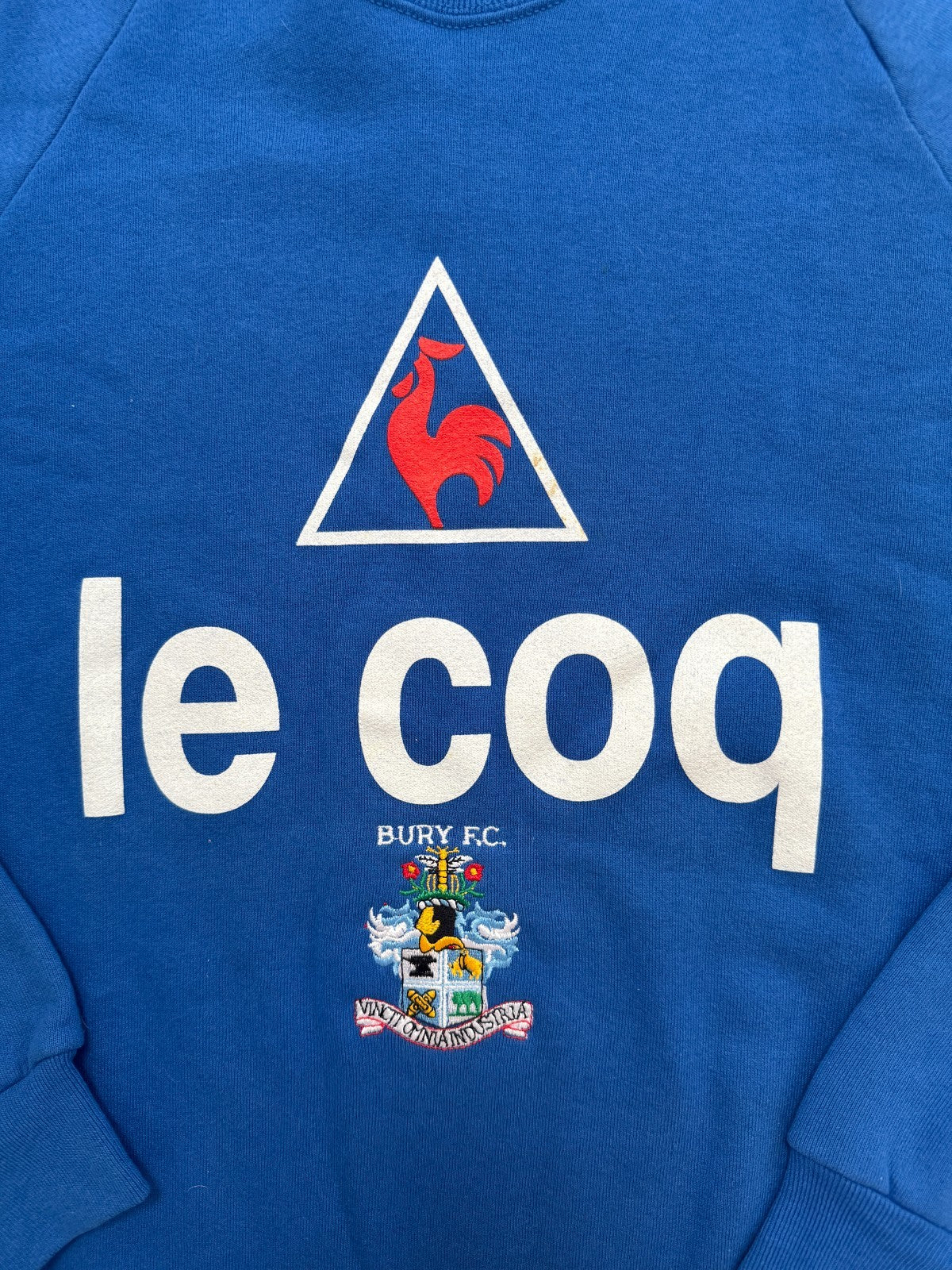 Original Le Coq Sportif Bury FC 1999/2000 Jumper Sweatshirt Mens Large1
