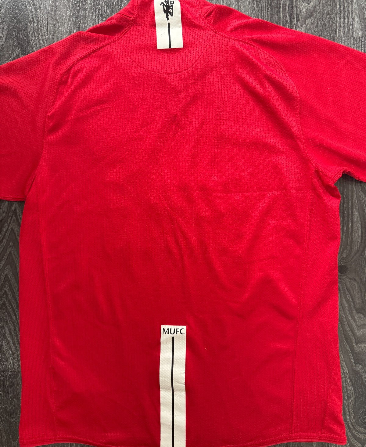 Original Authentic Nike Manchester United 2007/2008 Home Shirt Mens Medium8