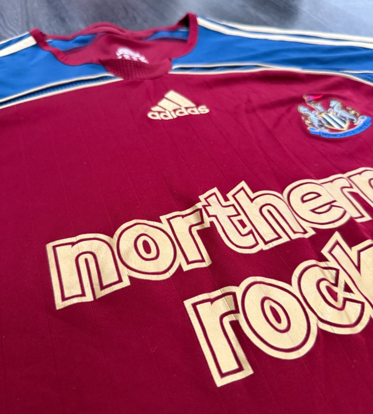 Original Adidas Newcastle United 2006/2007 Long Sleeve Away Shirt Mens XXL 2XL3