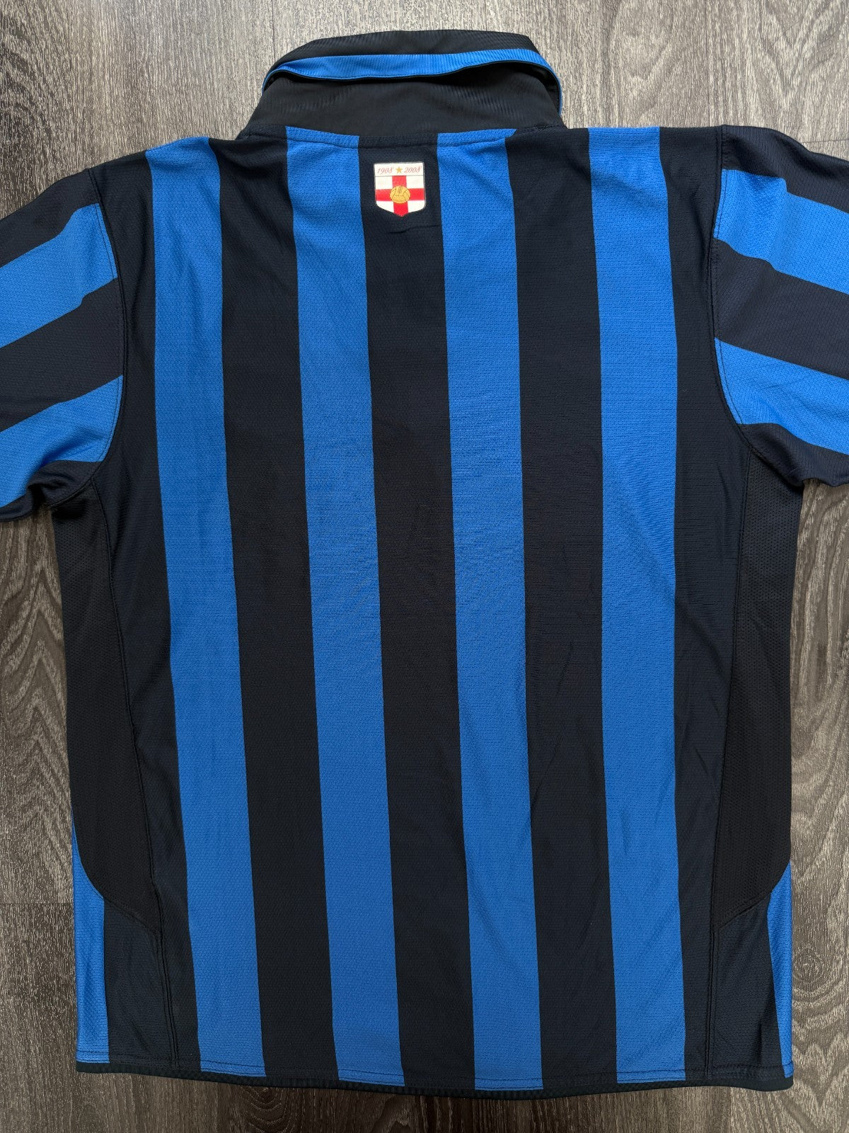 Original Authentic Nike Inter Milan 2007/2008 Home Shirt Mens Large7