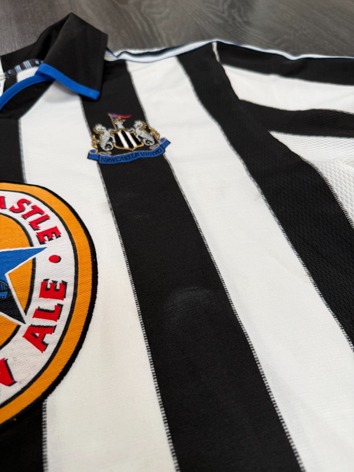 Original Adidas Newcastle United 1999/2000 Home Shirt Mens Extra Large4