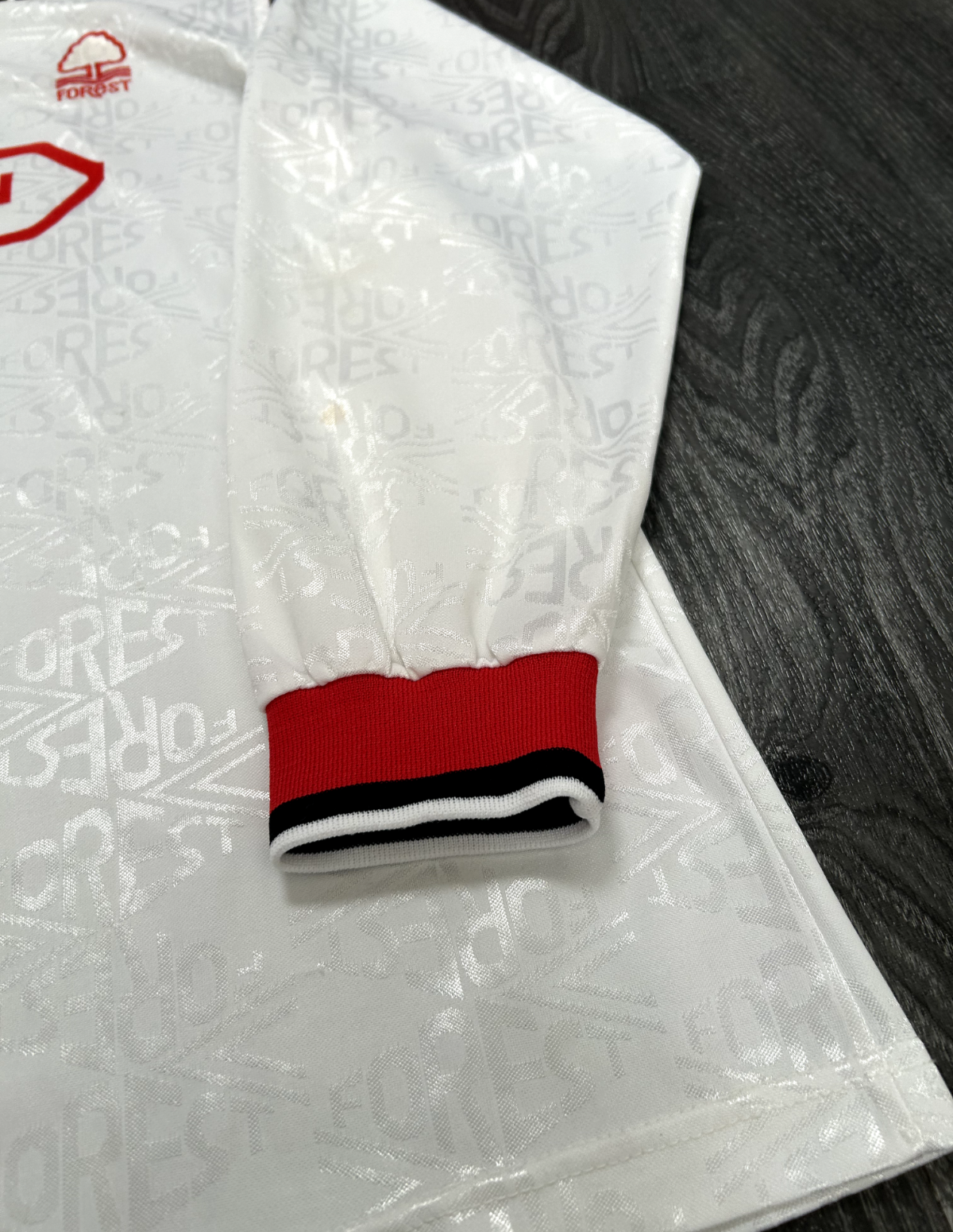 Authentic Umbro Nottingham Forest 1991/1992 Away Shirt Long Sleeve Mens Large8