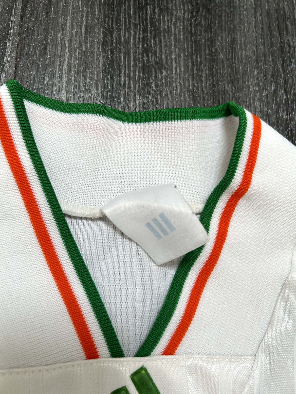 Original Authentic Adidas Republic of Ireland 1992 1994 Away Shirt Mens Large8