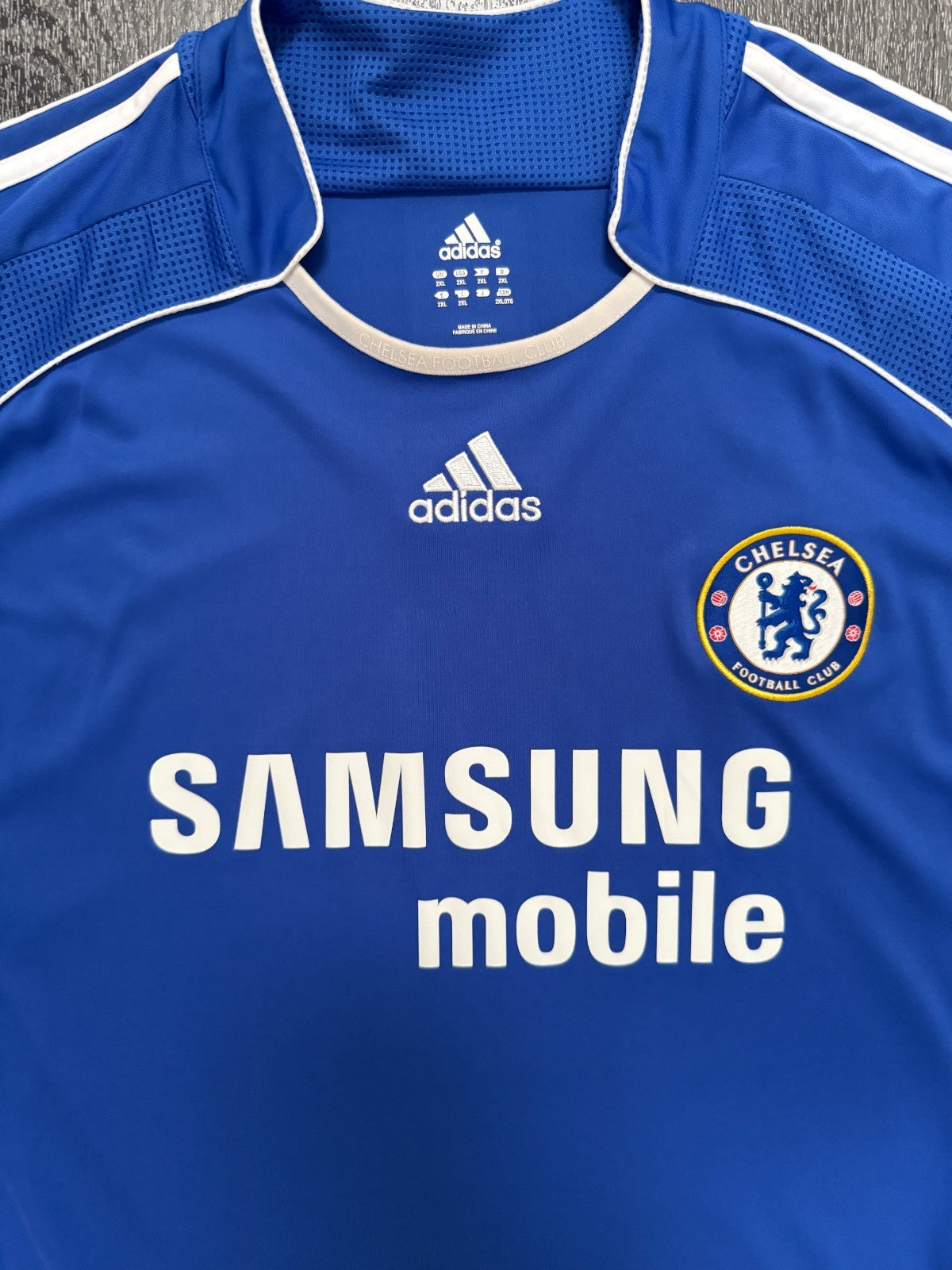 Original Adidas Chelsea 2006/2007 Home Shirt Mens XXL 2XL1