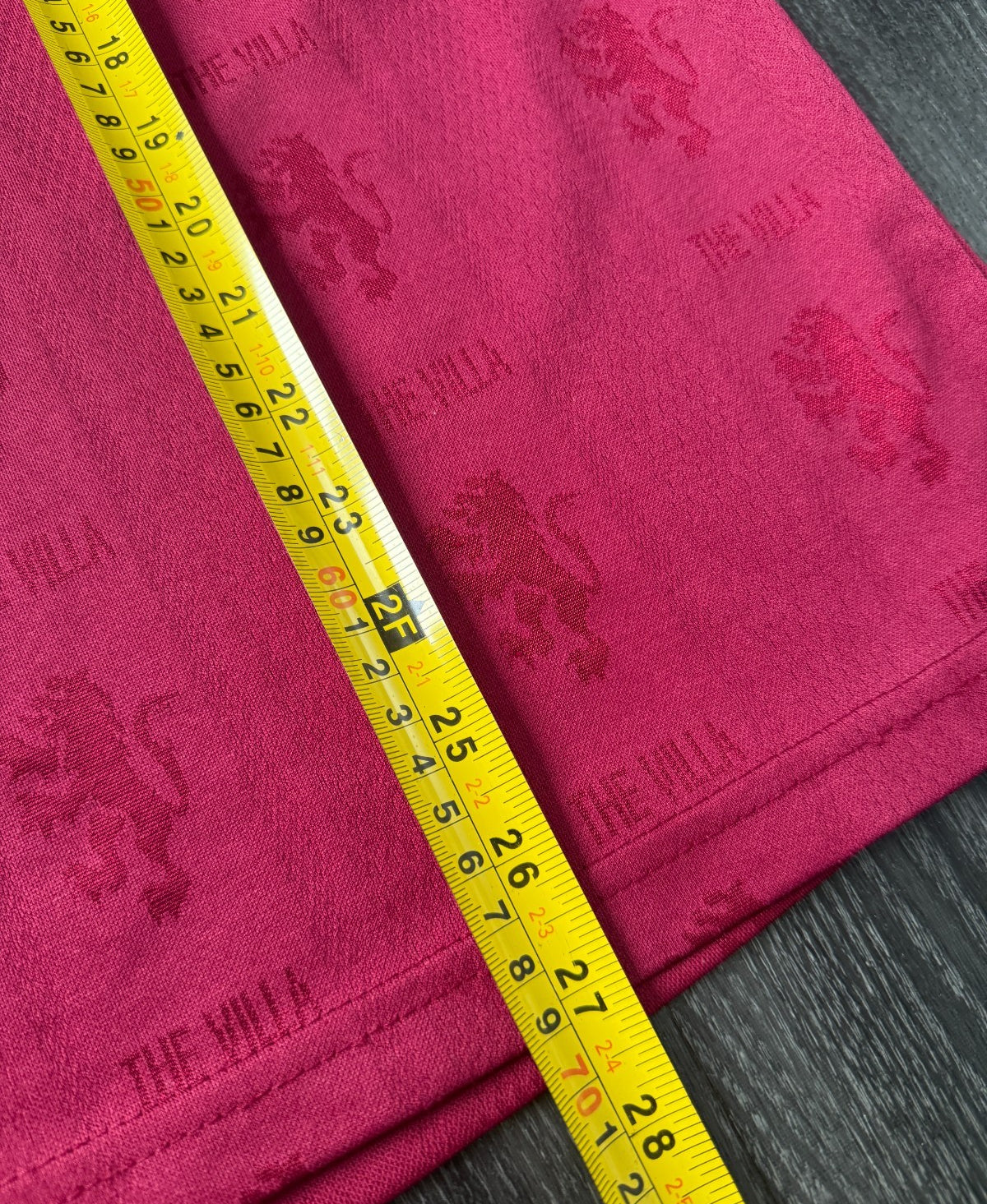 Original Authentic Reebok Aston Villa 1995/1996 Home Shirt Mens Medium4