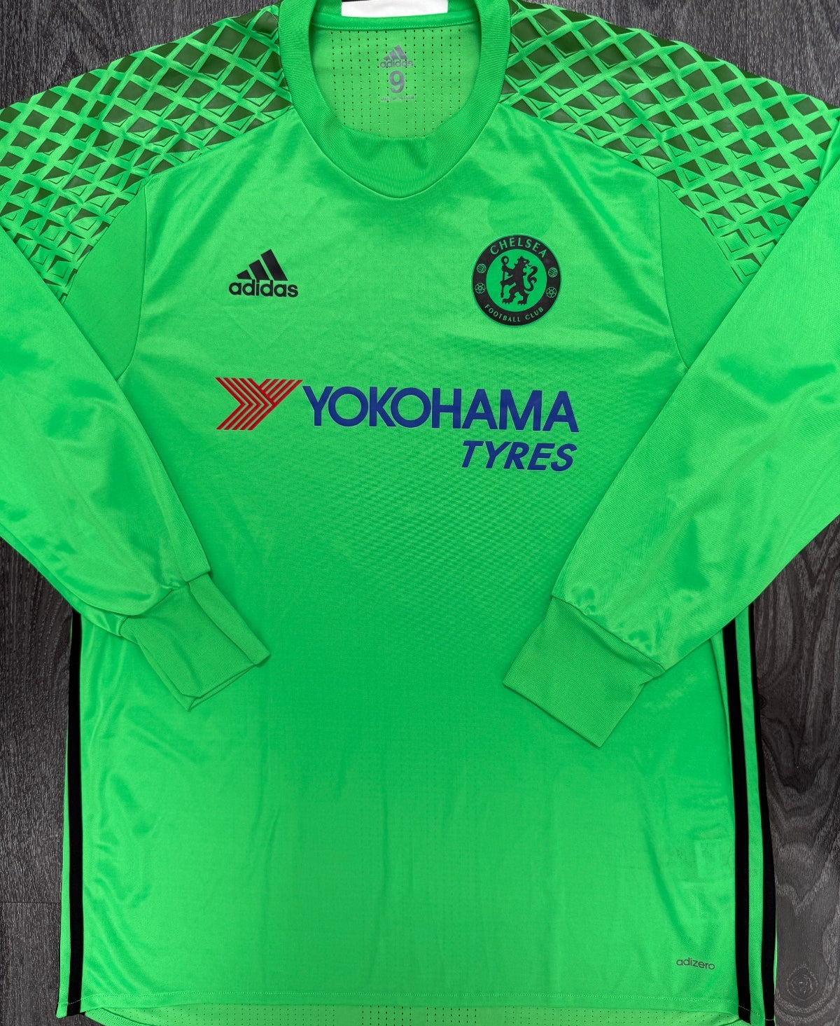 ELITE PLAYER ISSUE Original Adidas Chelsea 2016/2017 Goalkeeper Shirt Mens M0