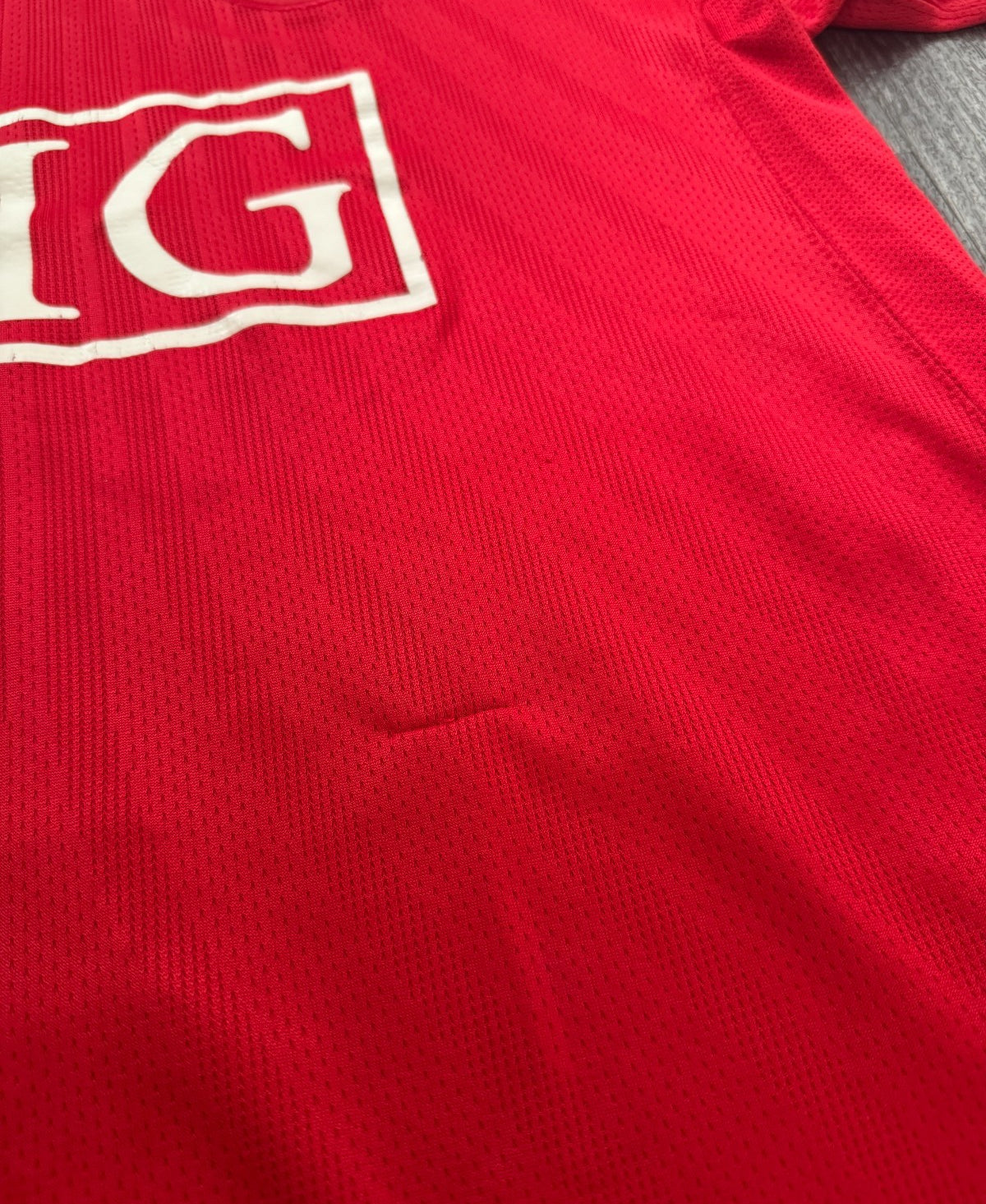 Original Authentic Nike Manchester United 2007/2008 Home Shirt Mens Medium5