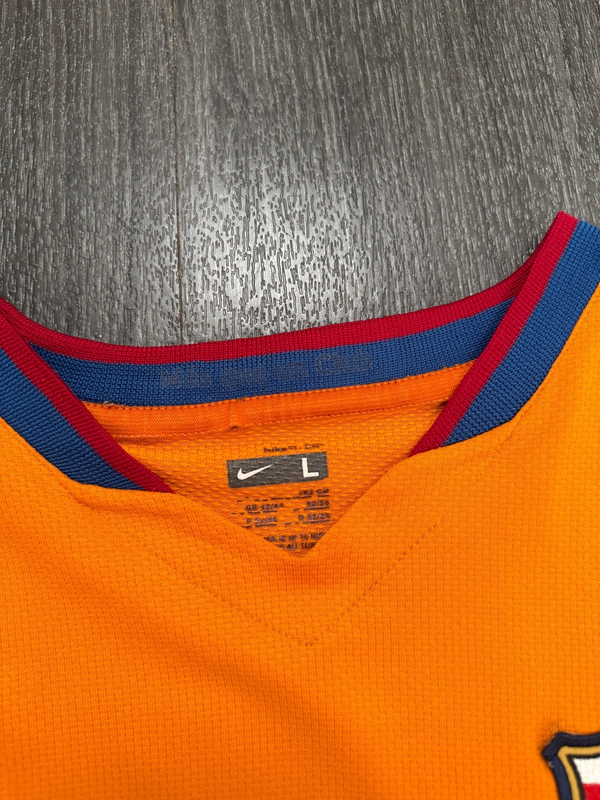 Original Nike Barcelona 2006/2007 Away Shirt Mens Large L2