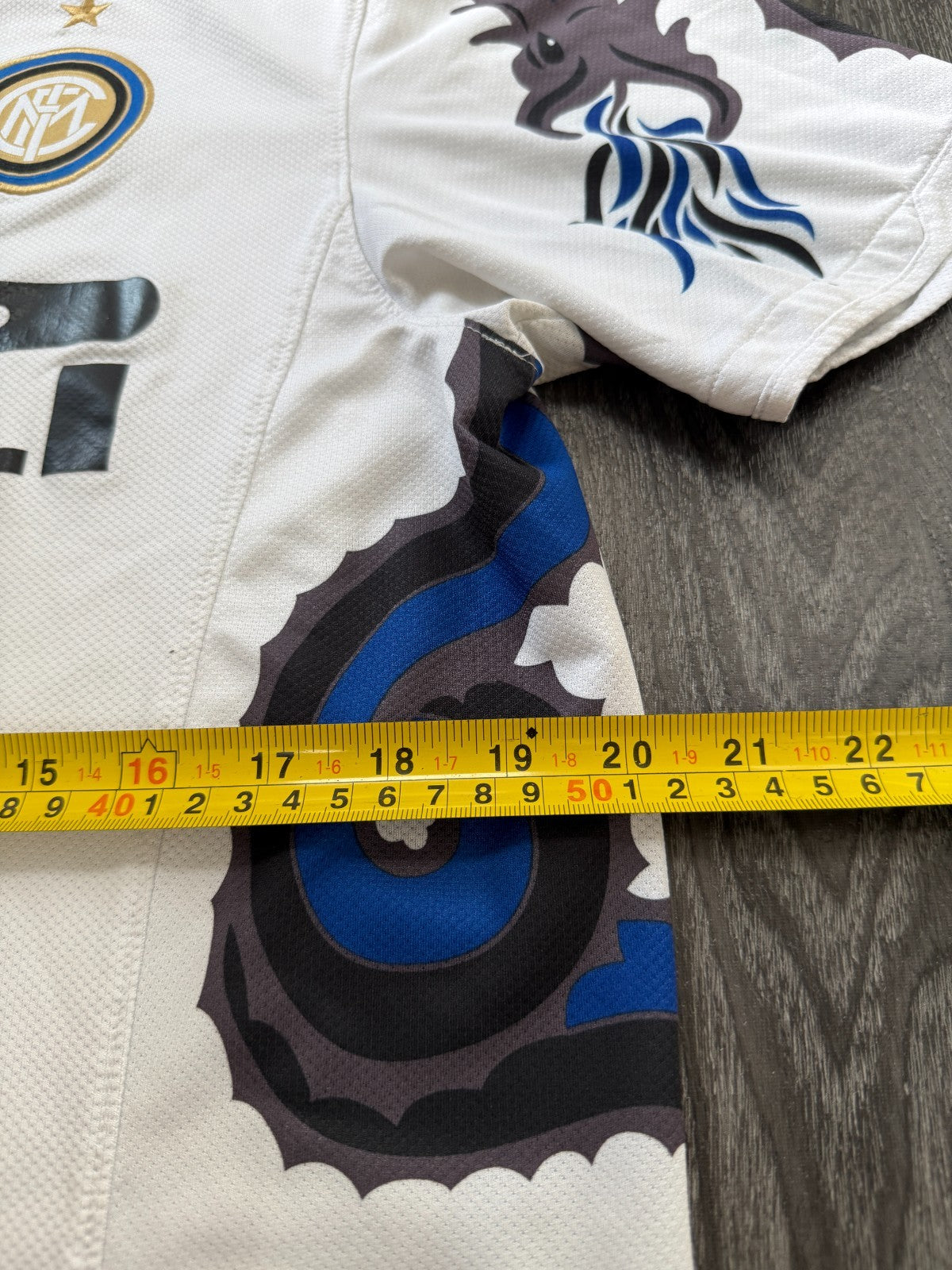 Original Authentic Nike Inter Milan 2010/2011 Away Shirt Mens Medium5