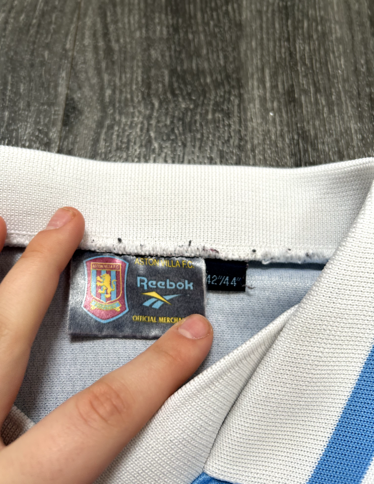 Original Authentic Reebok Aston Villa 1997/1998 Away Shirt Mens Large7