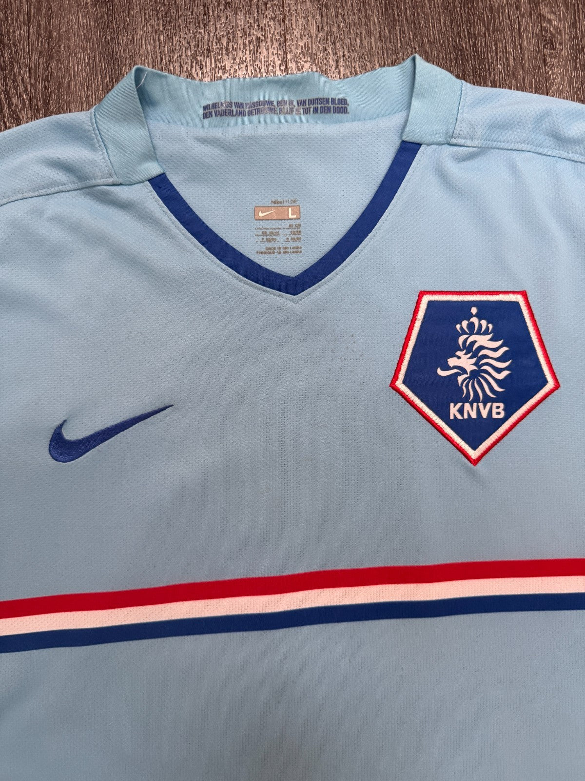 Original Nike Netherlands 2006 Away Shirt Mens Large L1