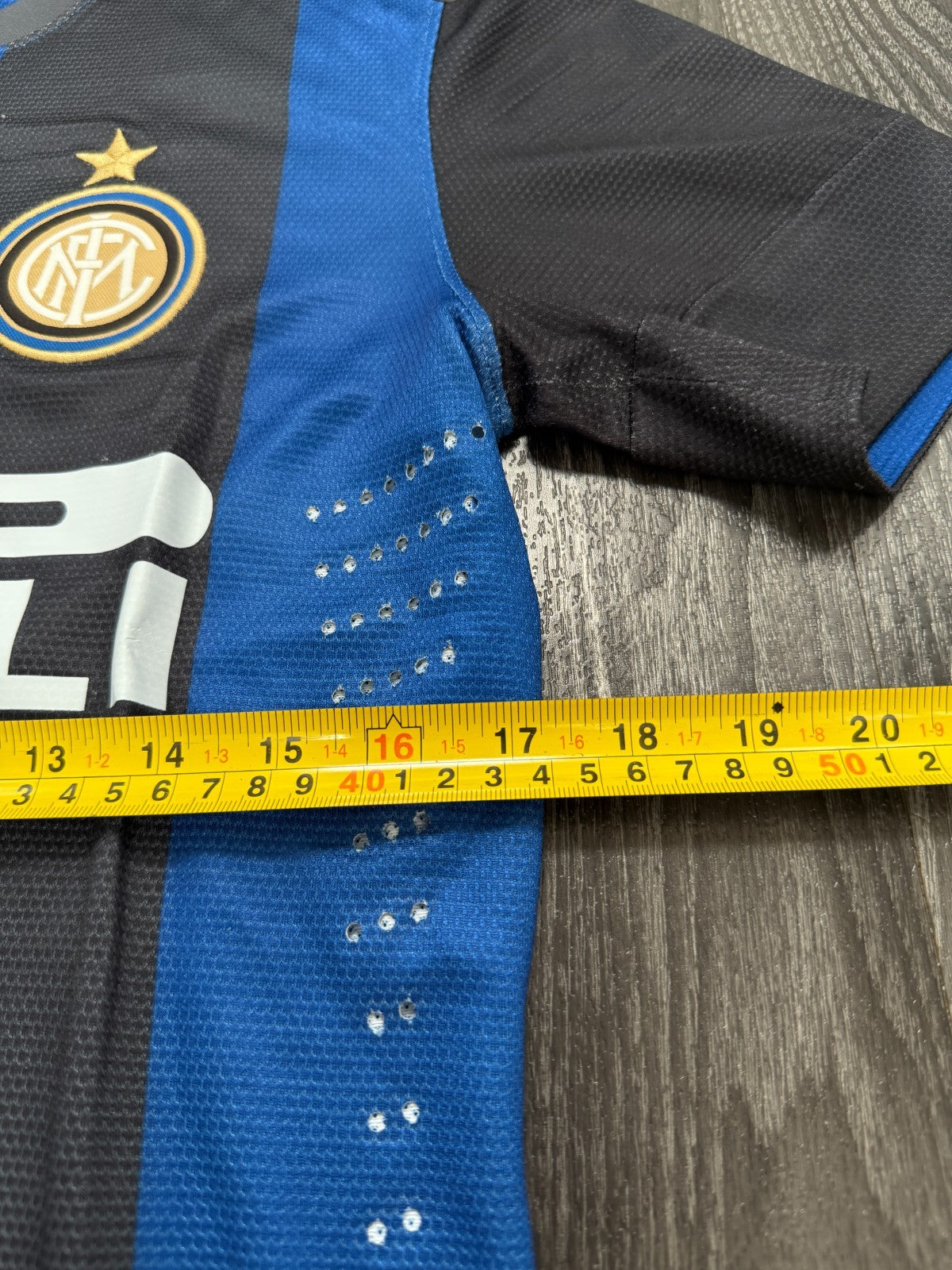 PLAYER ISSUE Original Nike Inter Milan 2012/2013 Home Shirt Mens Medium9