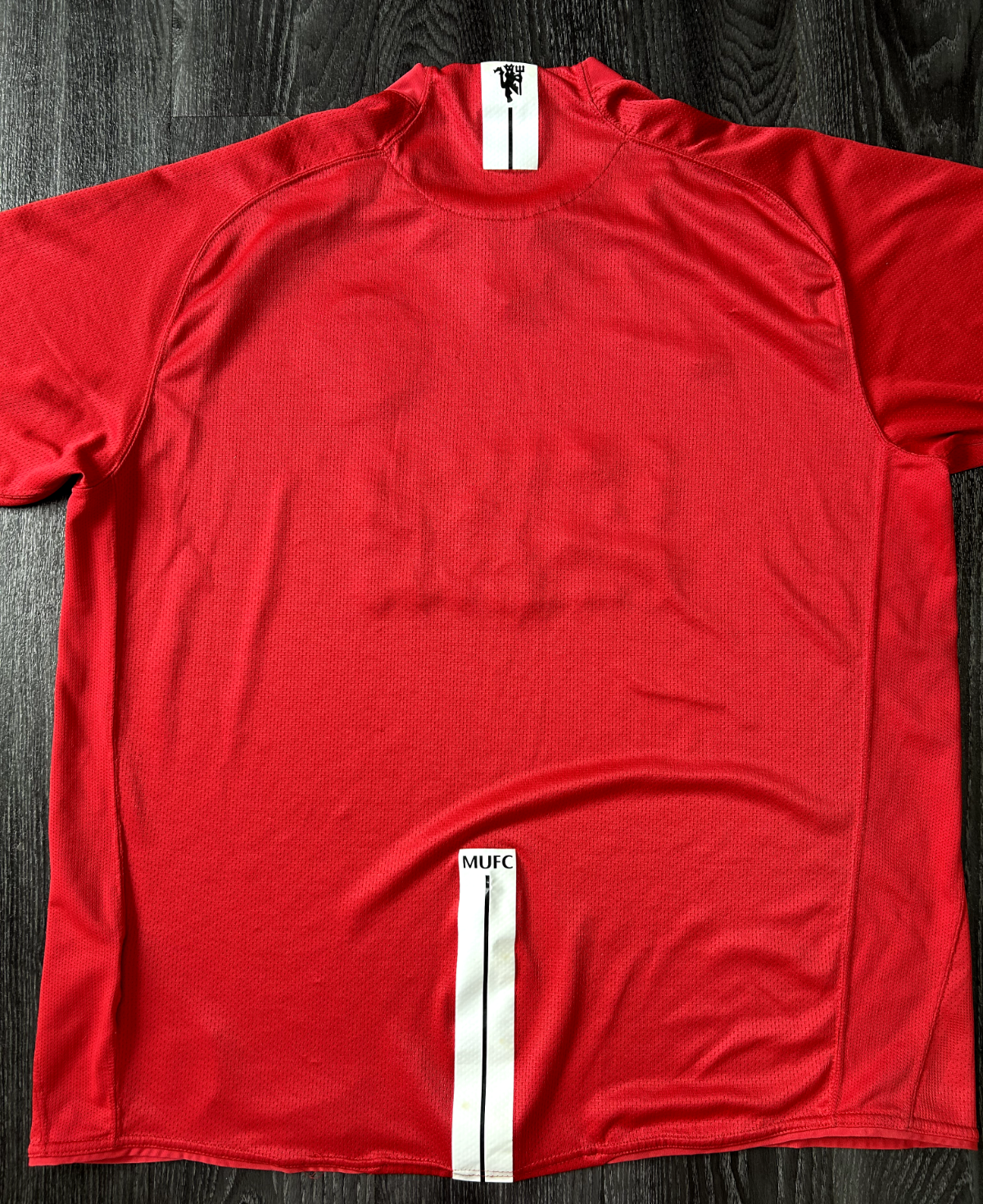 Original Authentic Nike Manchester United 2007/2008 Home Shirt XXL Mens9