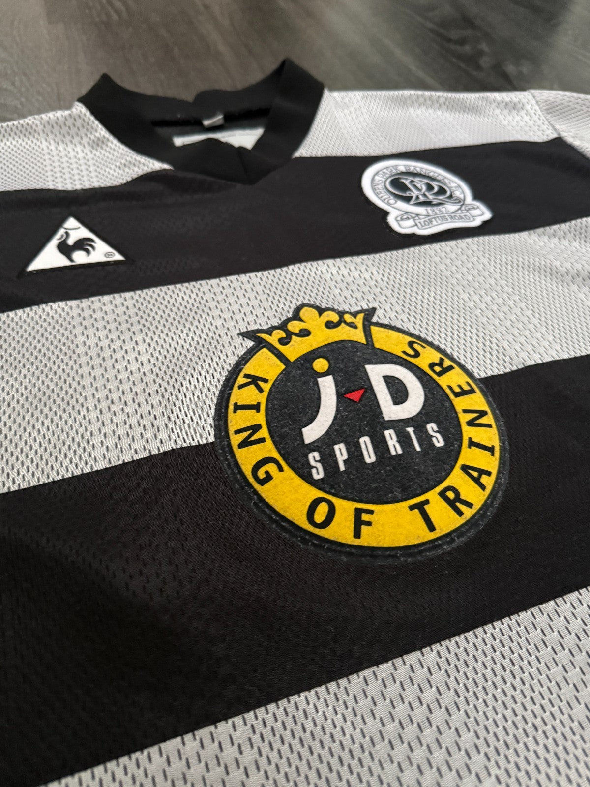 Le Coq Sportif Queens Park Rangers 2001/2002 Away Shirt FORBES 17 Mens XL4