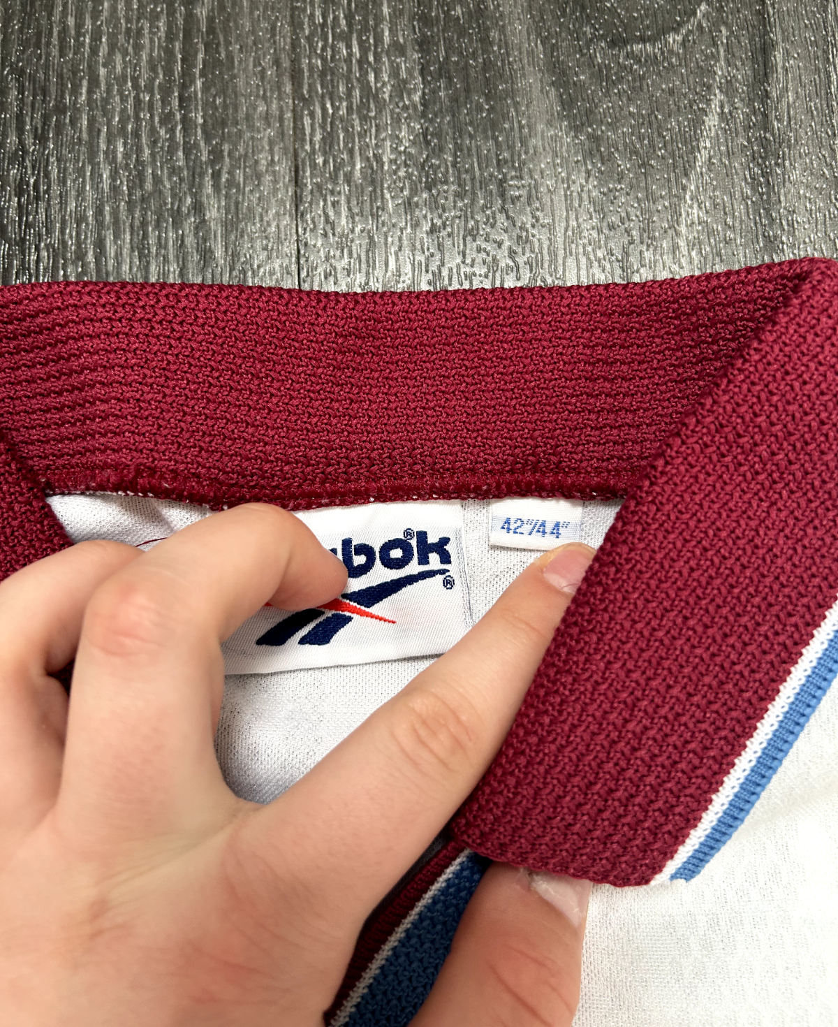 Original Authentic Reebok Aston Villa 1996/1997 Away Shirt Mens Large6