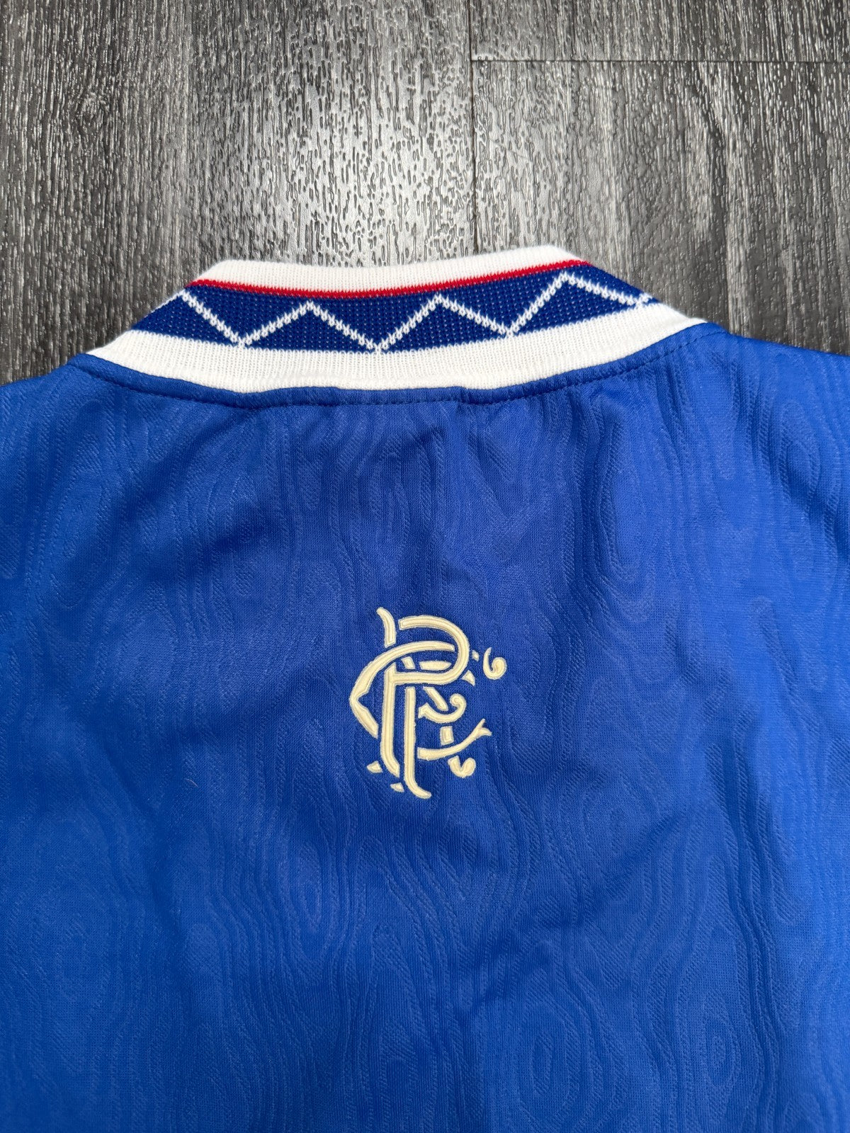 Original Authentic Admiral Rangers 1990/1991 Home Shirt Mens Extra Large10