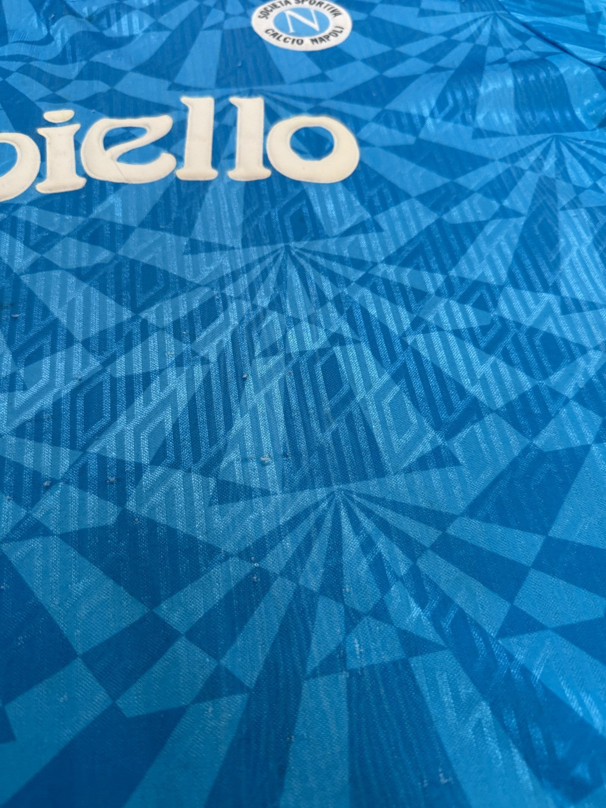Original Authentic Umbro SSC Napoli 1991/1992 Home Shirt Mens Large7