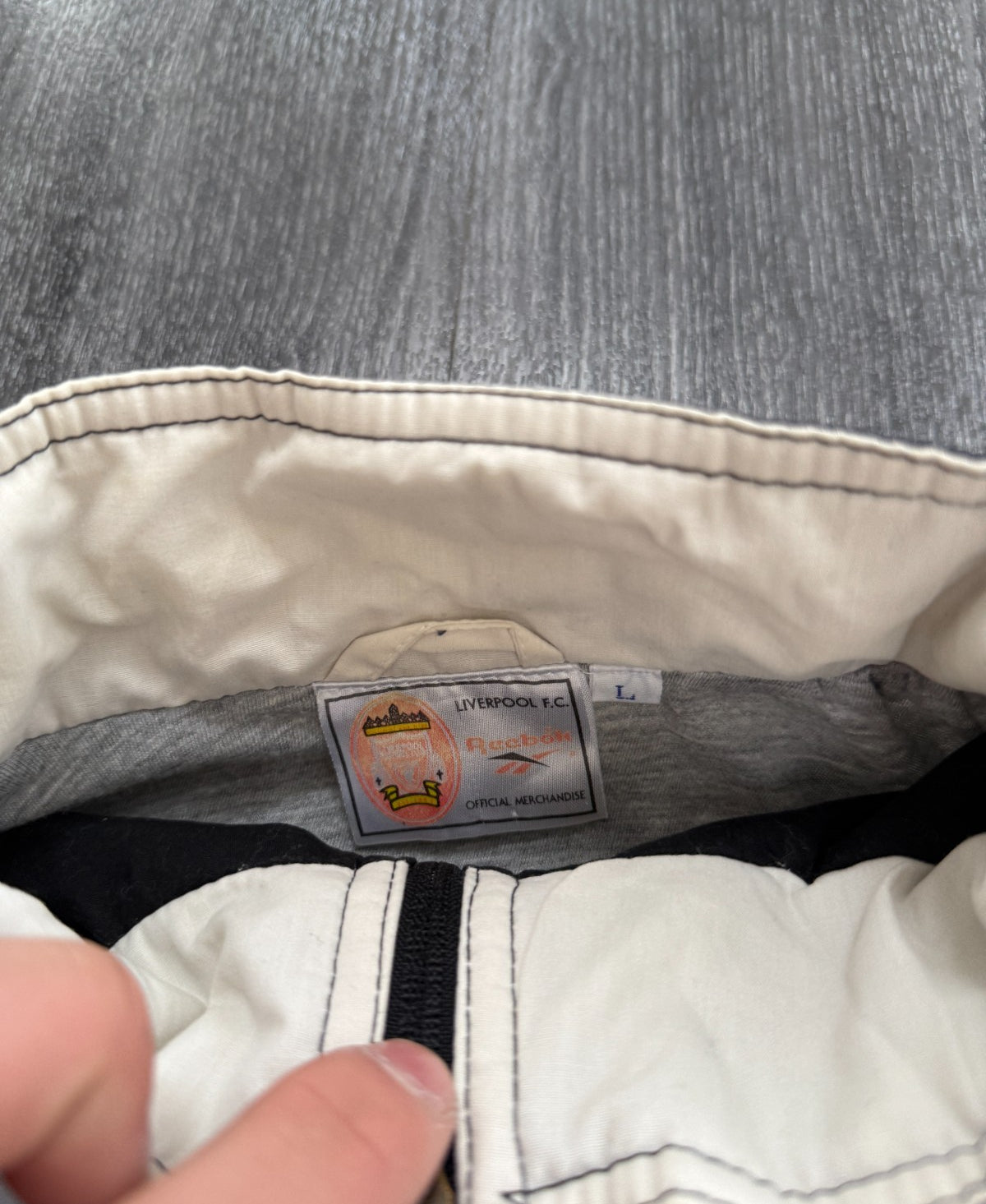 Original Authentic Reebok Liverpool 1996/1997 Zip Up Jacket Mens Large1